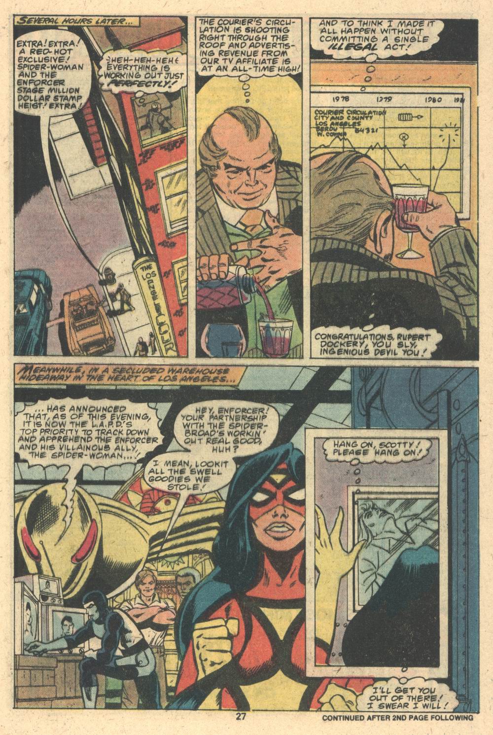 Read online Spider-Woman (1978) comic -  Issue #28 - 17