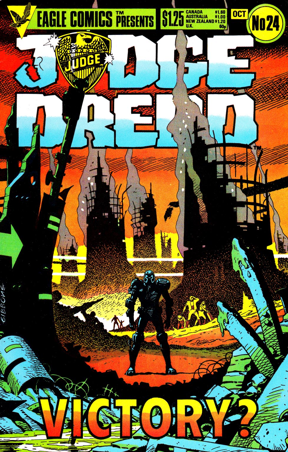 Read online Judge Dredd (1983) comic -  Issue #24 - 1