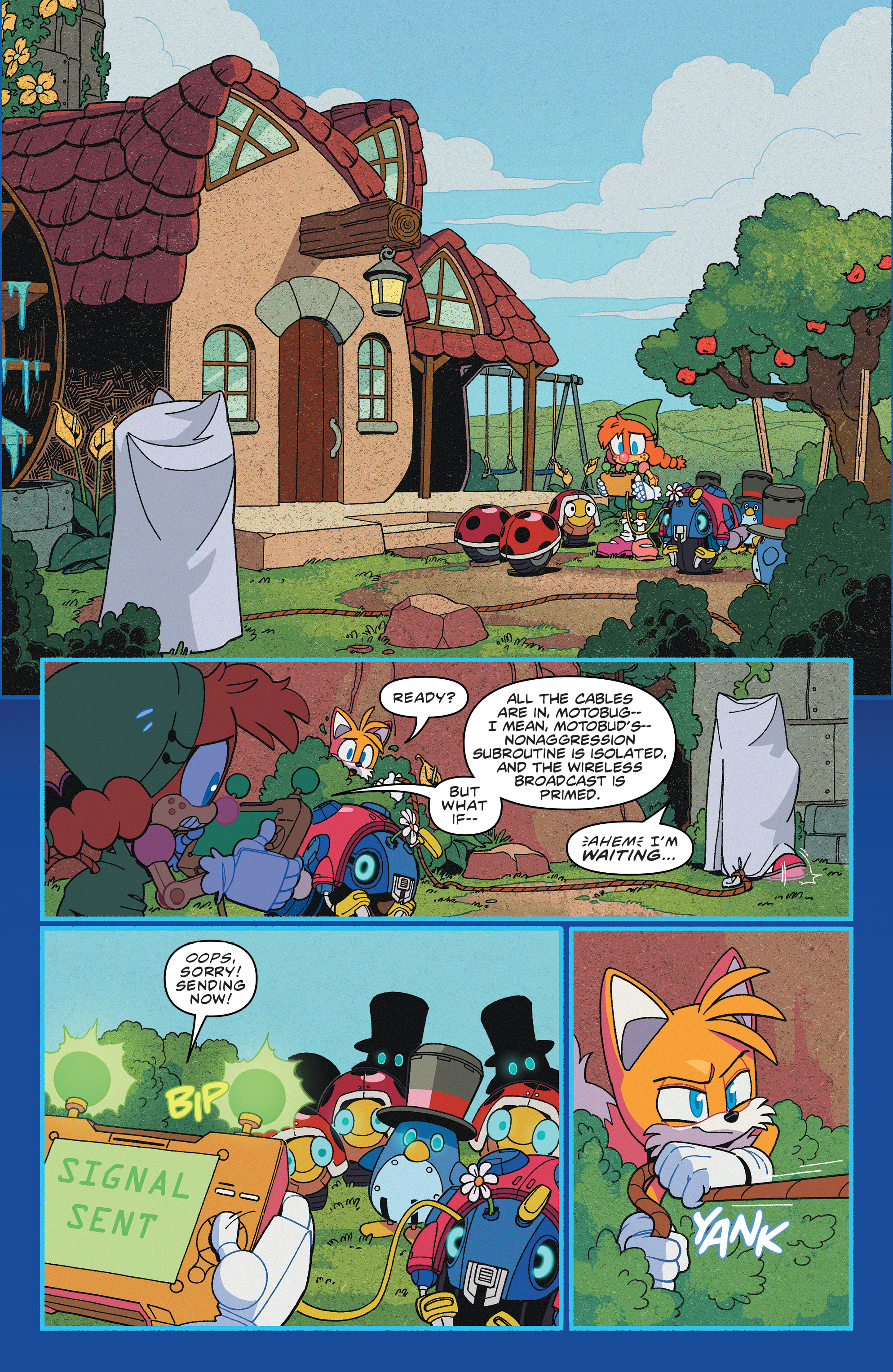 Read online Sonic the Hedgehog (2018) comic -  Issue #49 - 5