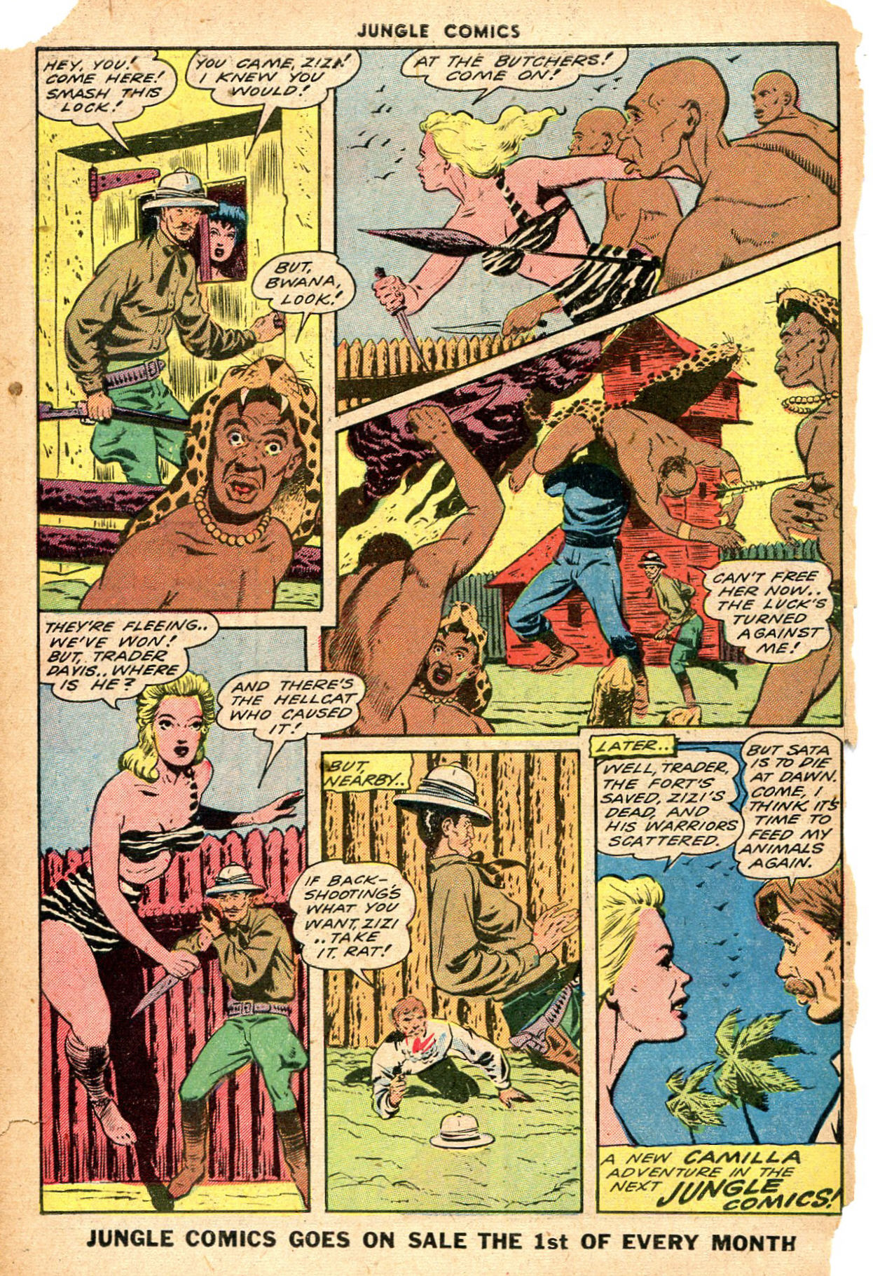 Read online Jungle Comics comic -  Issue #55 - 51