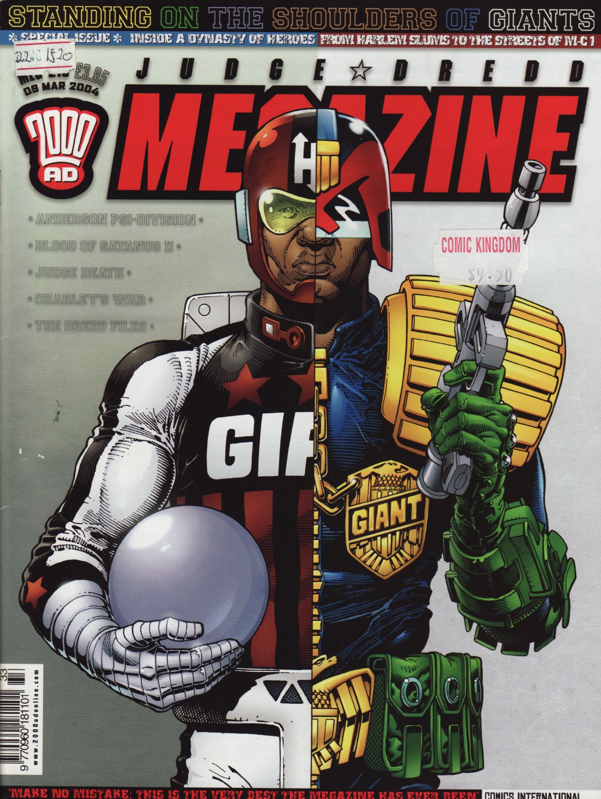 Read online Judge Dredd Megazine (Vol. 5) comic -  Issue #216 - 1