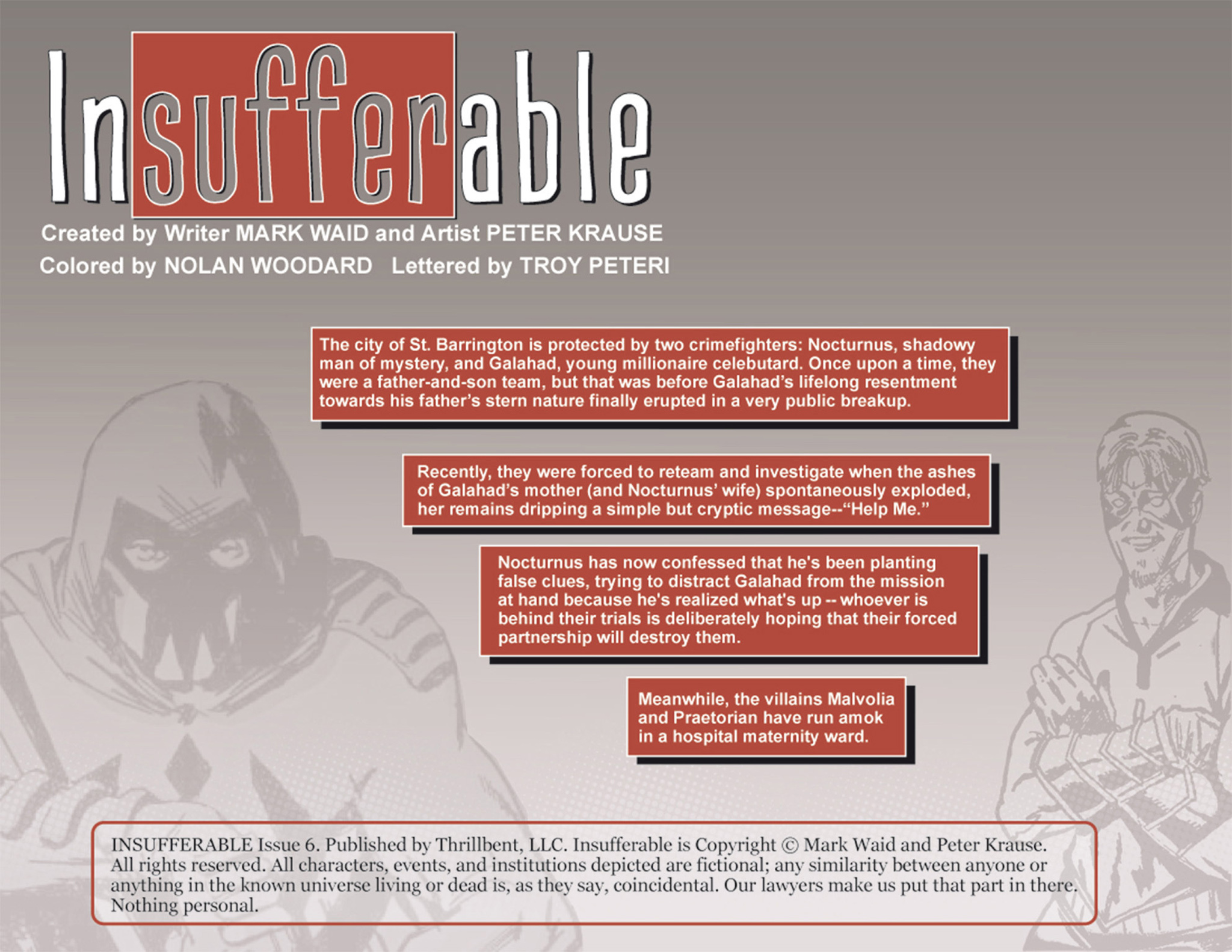 Read online Insufferable (2012) comic -  Issue #6 - 2