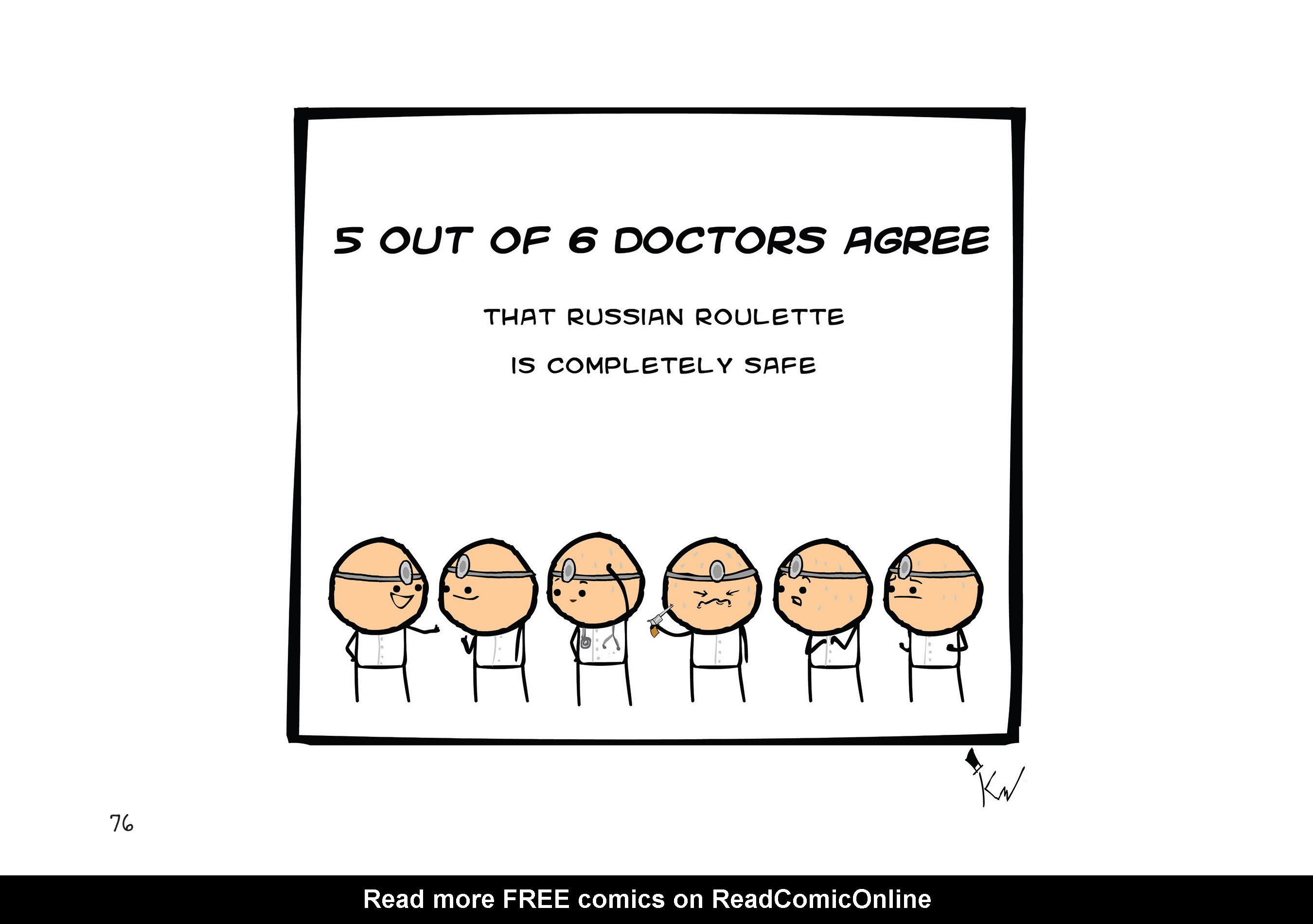 Read online Cyanide & Happiness: Stab Factory comic -  Issue # TPB - 76