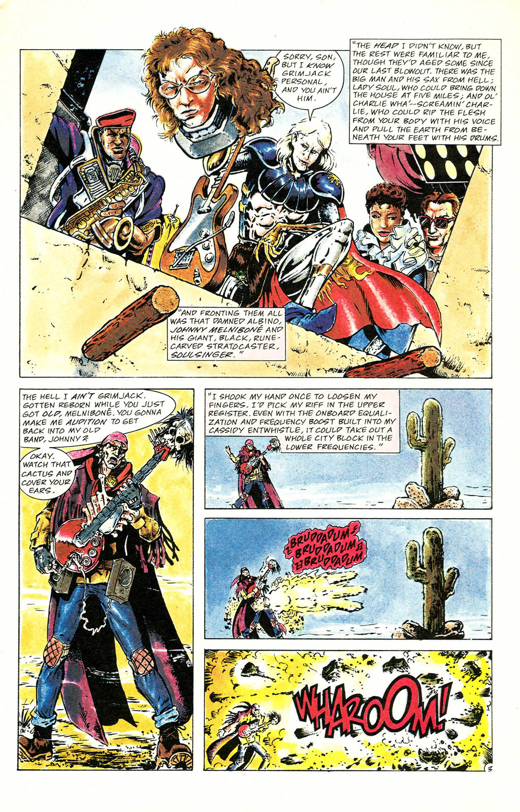 Read online Grimjack comic -  Issue #76 - 5