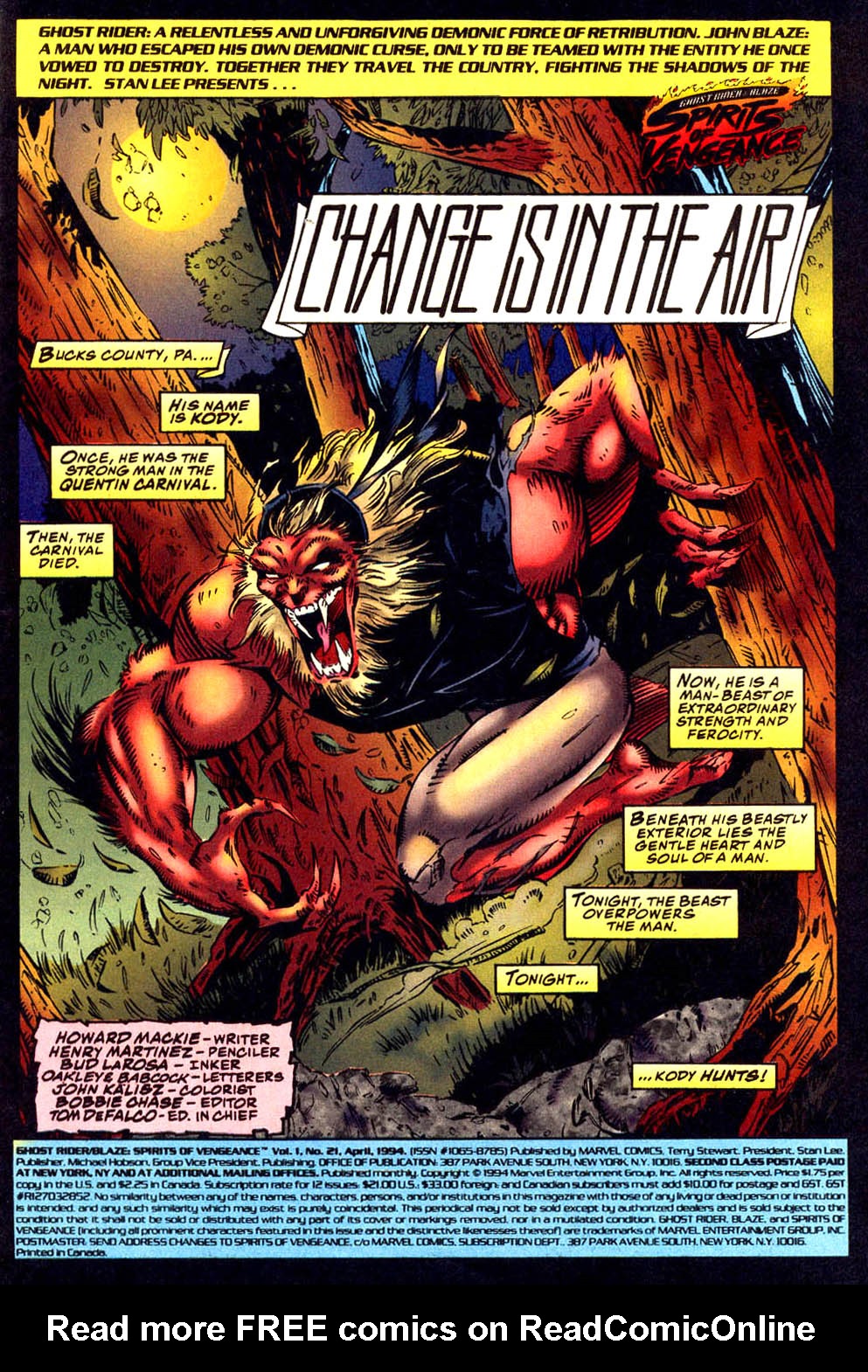Ghost Rider/Blaze: Spirits of Vengeance Issue #21 #21 - English 2