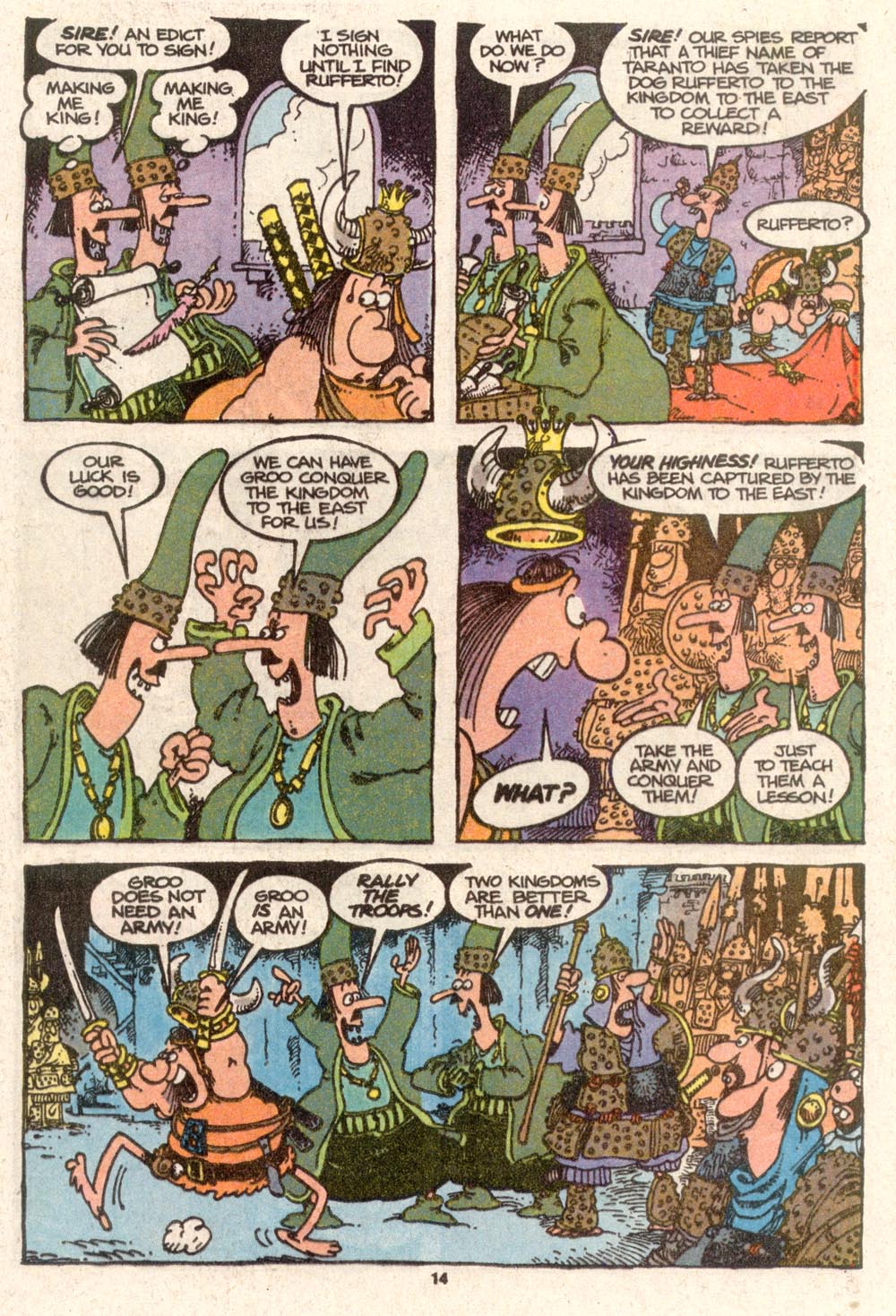 Read online Sergio Aragonés Groo the Wanderer comic -  Issue #75 - 10