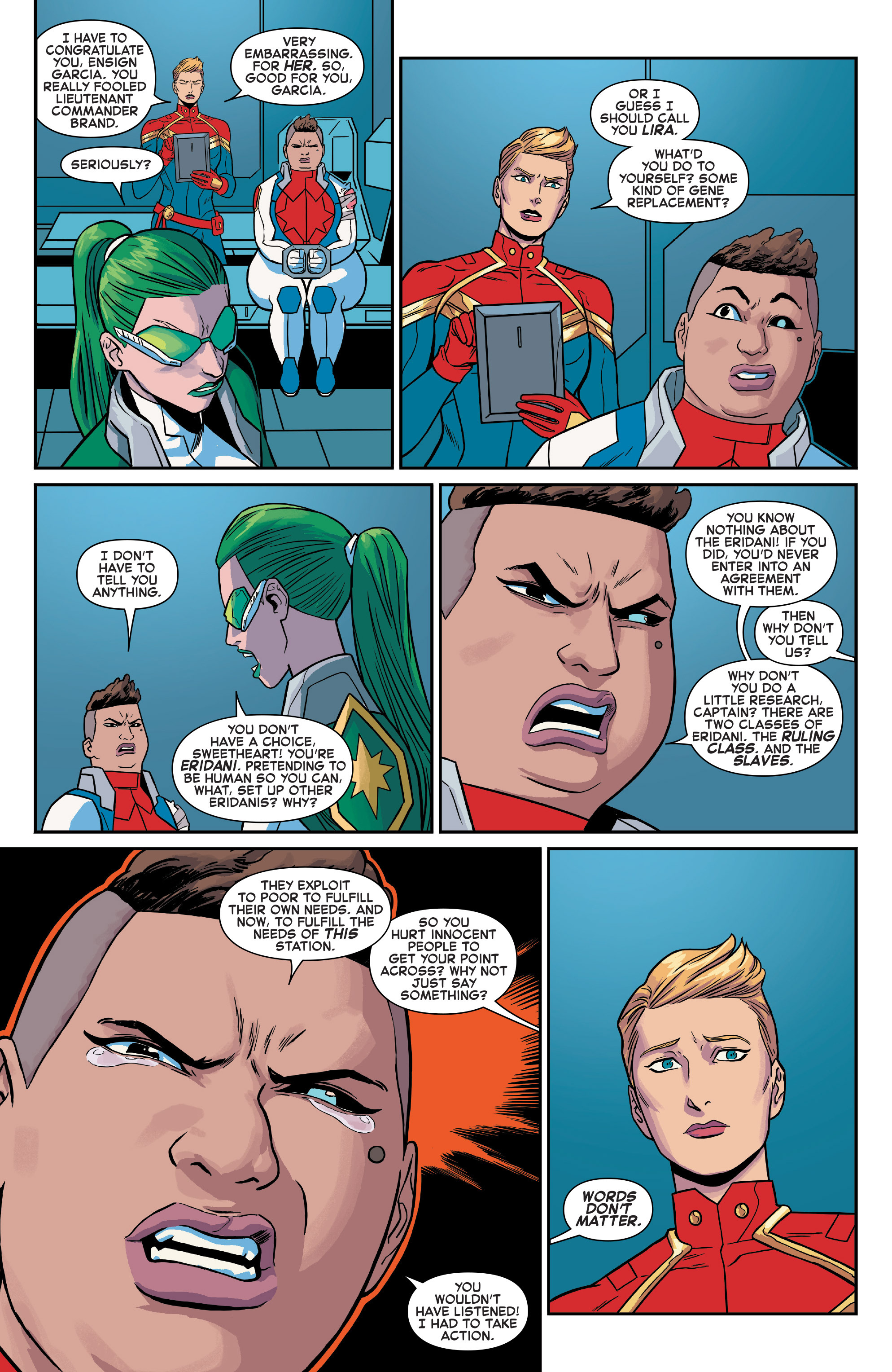 Read online Captain Marvel (2016) comic -  Issue #5 - 21