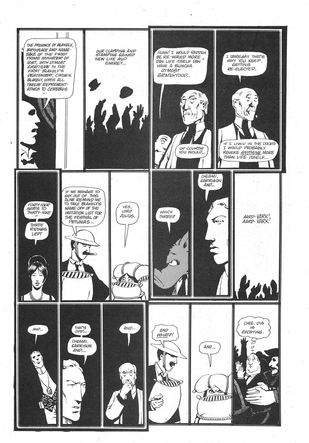 Read online Cerebus comic -  Issue #43 - 20