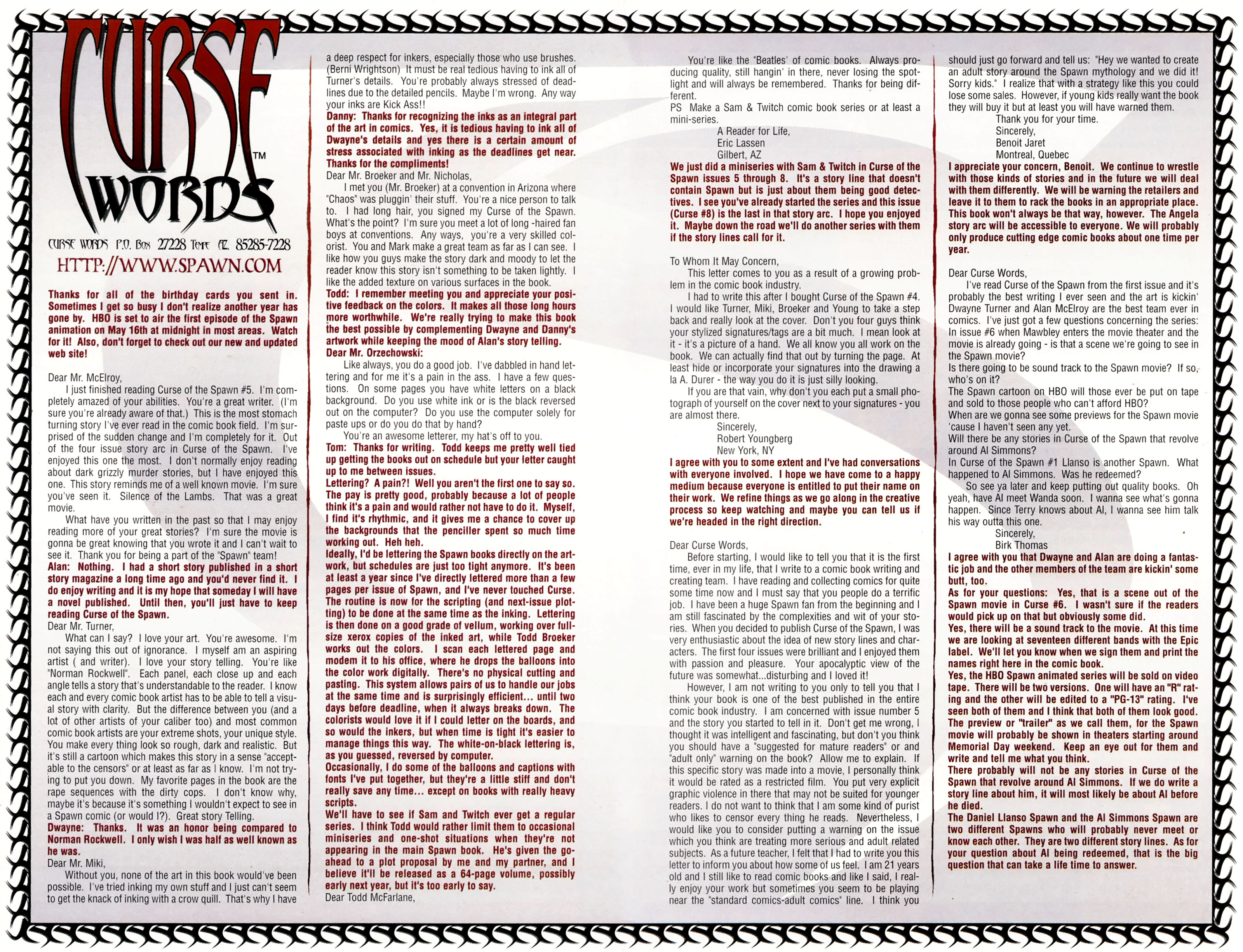 Read online Curse of the Spawn comic -  Issue #8 - 26