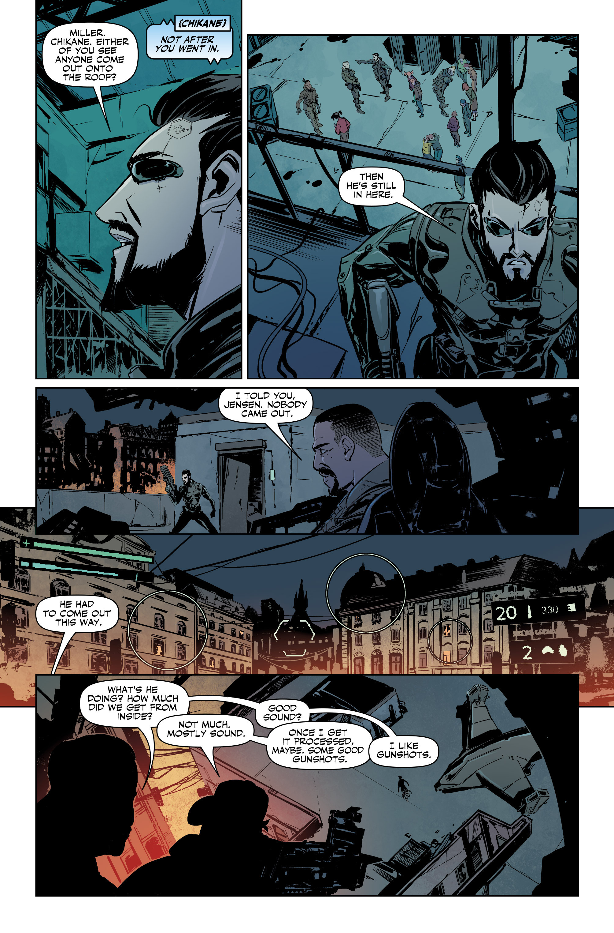 Read online Deus Ex: Children's Crusade comic -  Issue #1 - 11