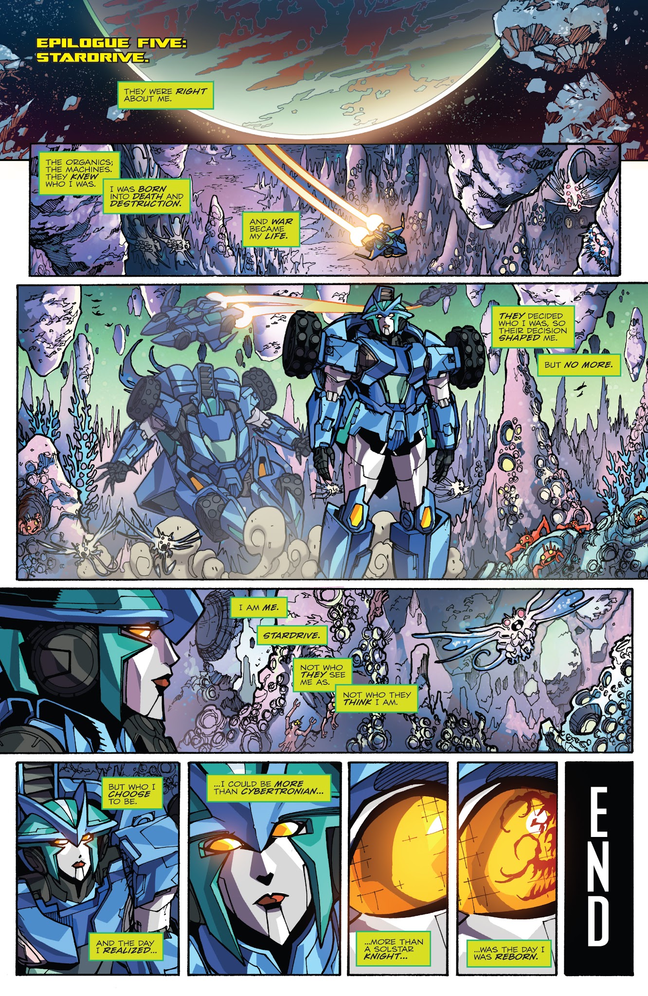Read online ROM vs. Transformers: Shining Armor comic -  Issue # _TPB 1 - 116