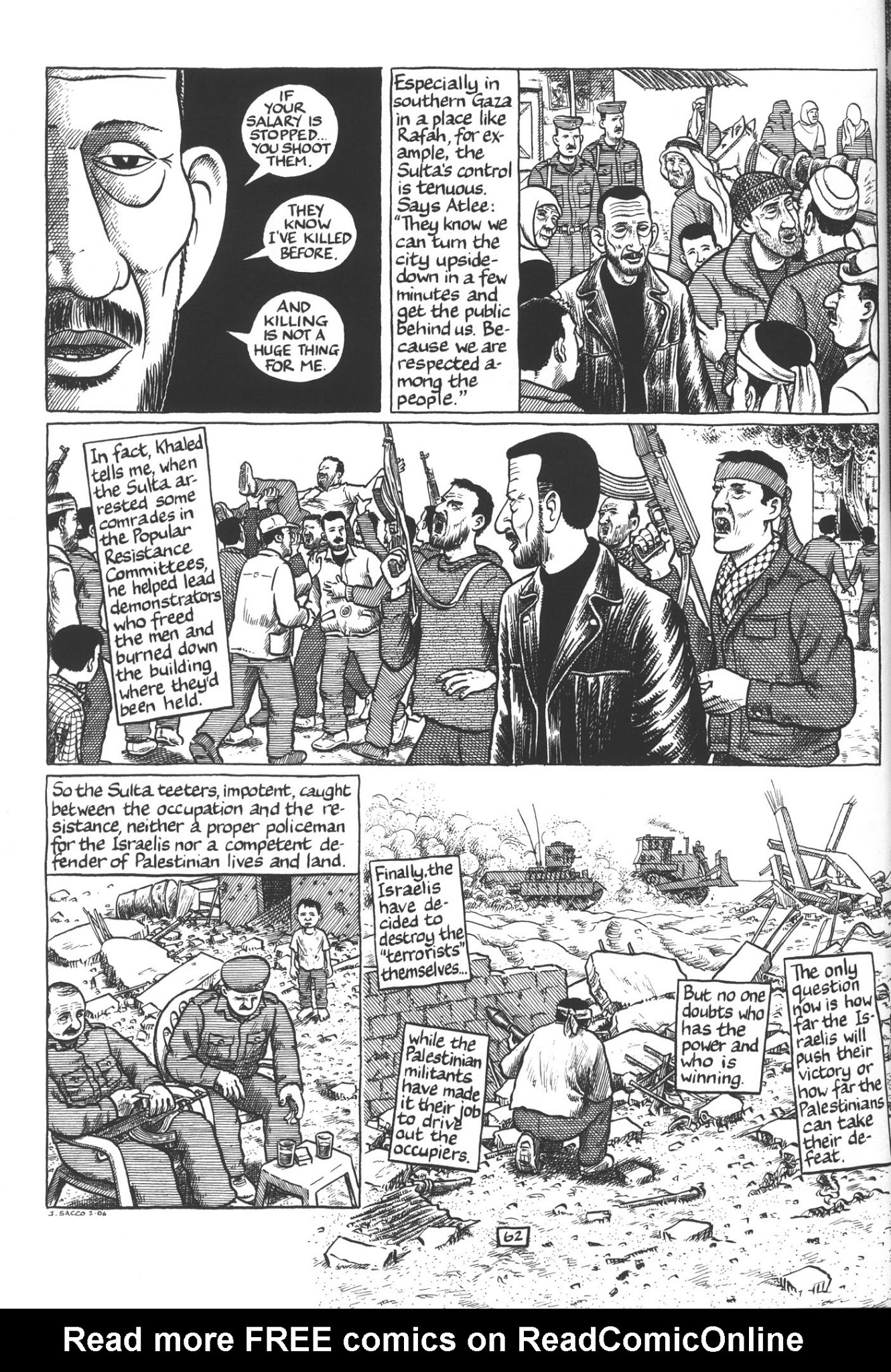 Read online Footnotes in Gaza comic -  Issue # TPB - 82