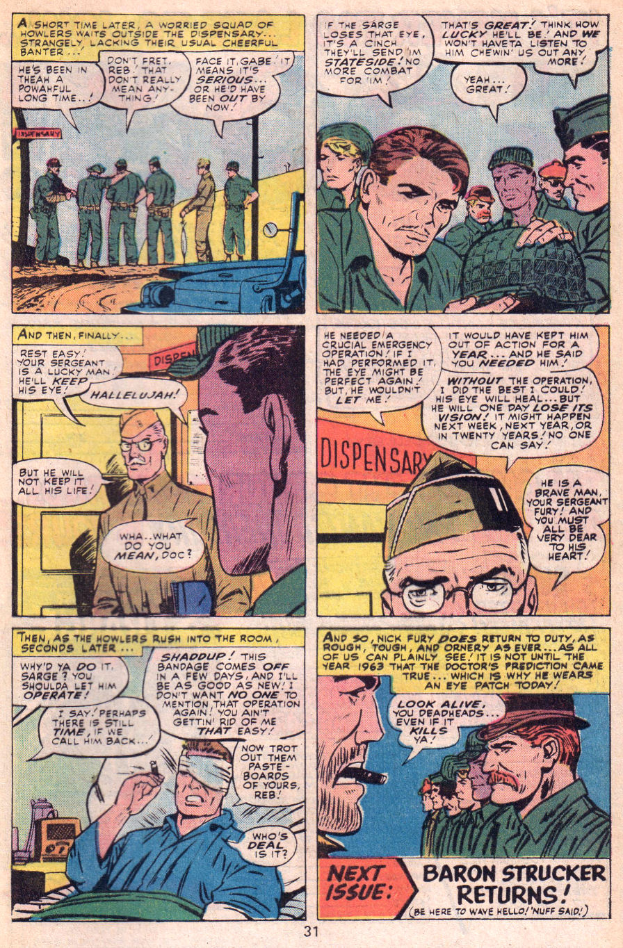 Read online Sgt. Fury comic -  Issue #129 - 33