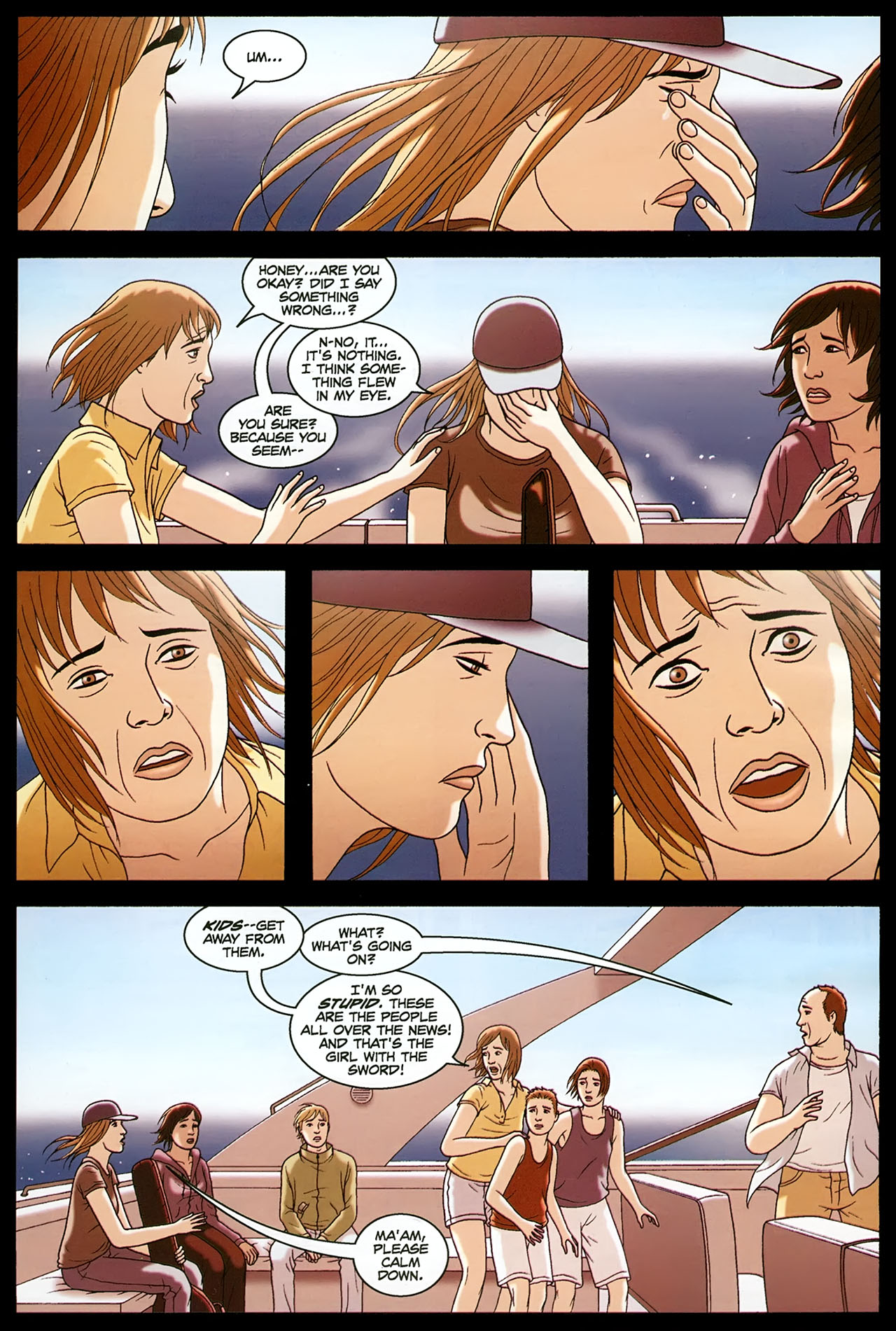 Read online The Sword comic -  Issue #7 - 19