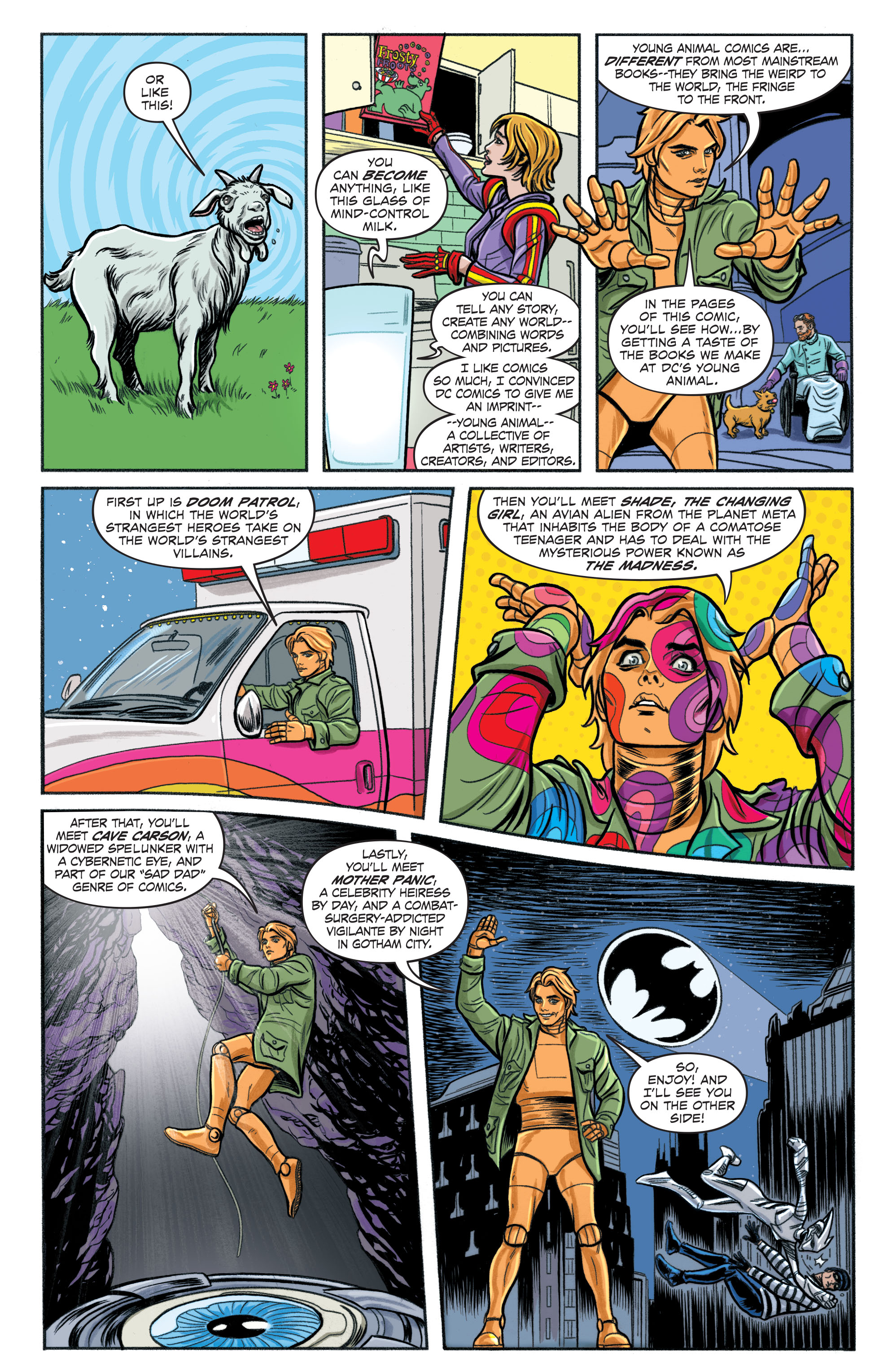 Read online DC/Young Animal: Milk Wars comic -  Issue # TPB (Part 2) - 112