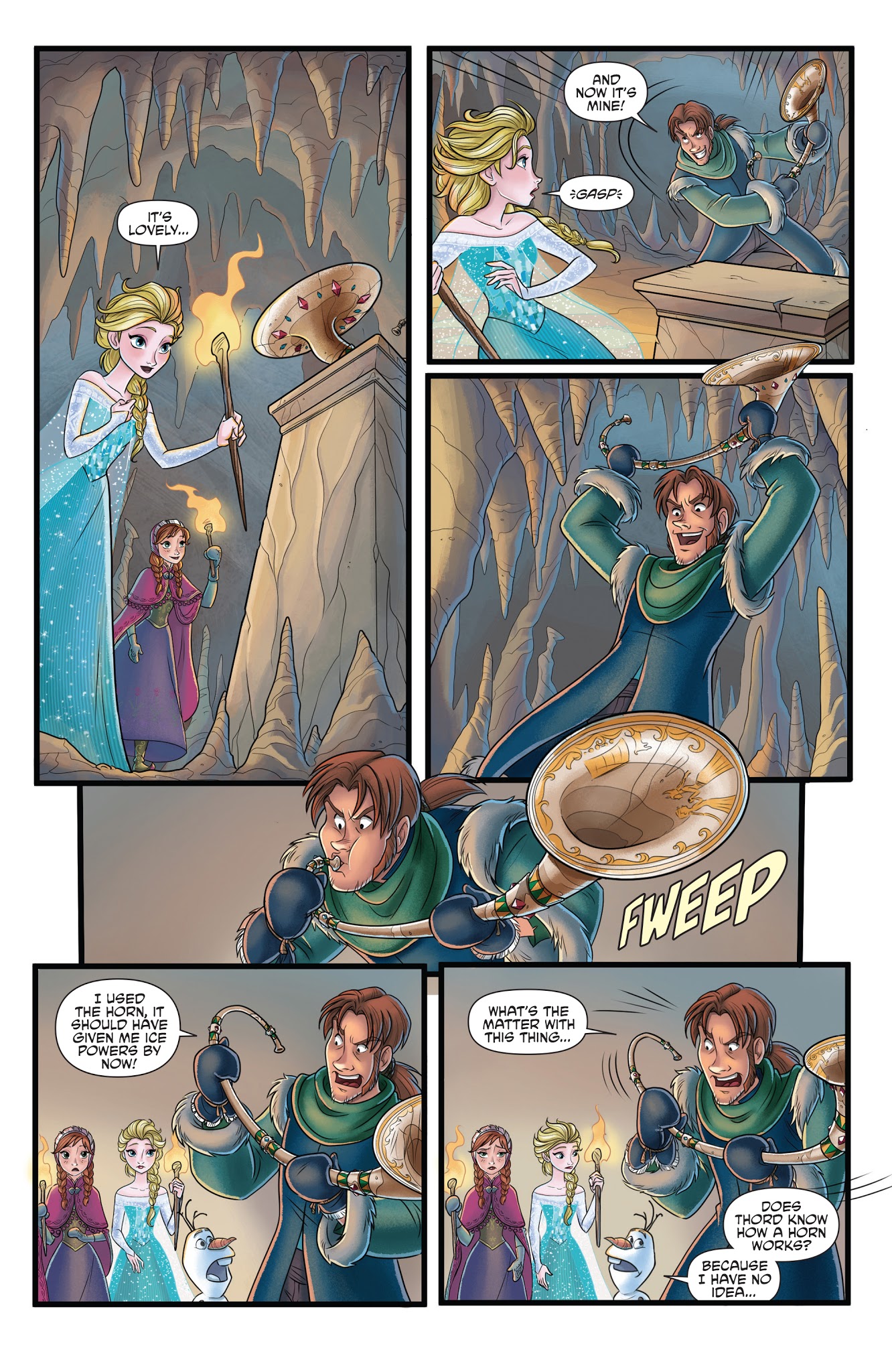 Read online Disney Frozen comic -  Issue #4 - 20