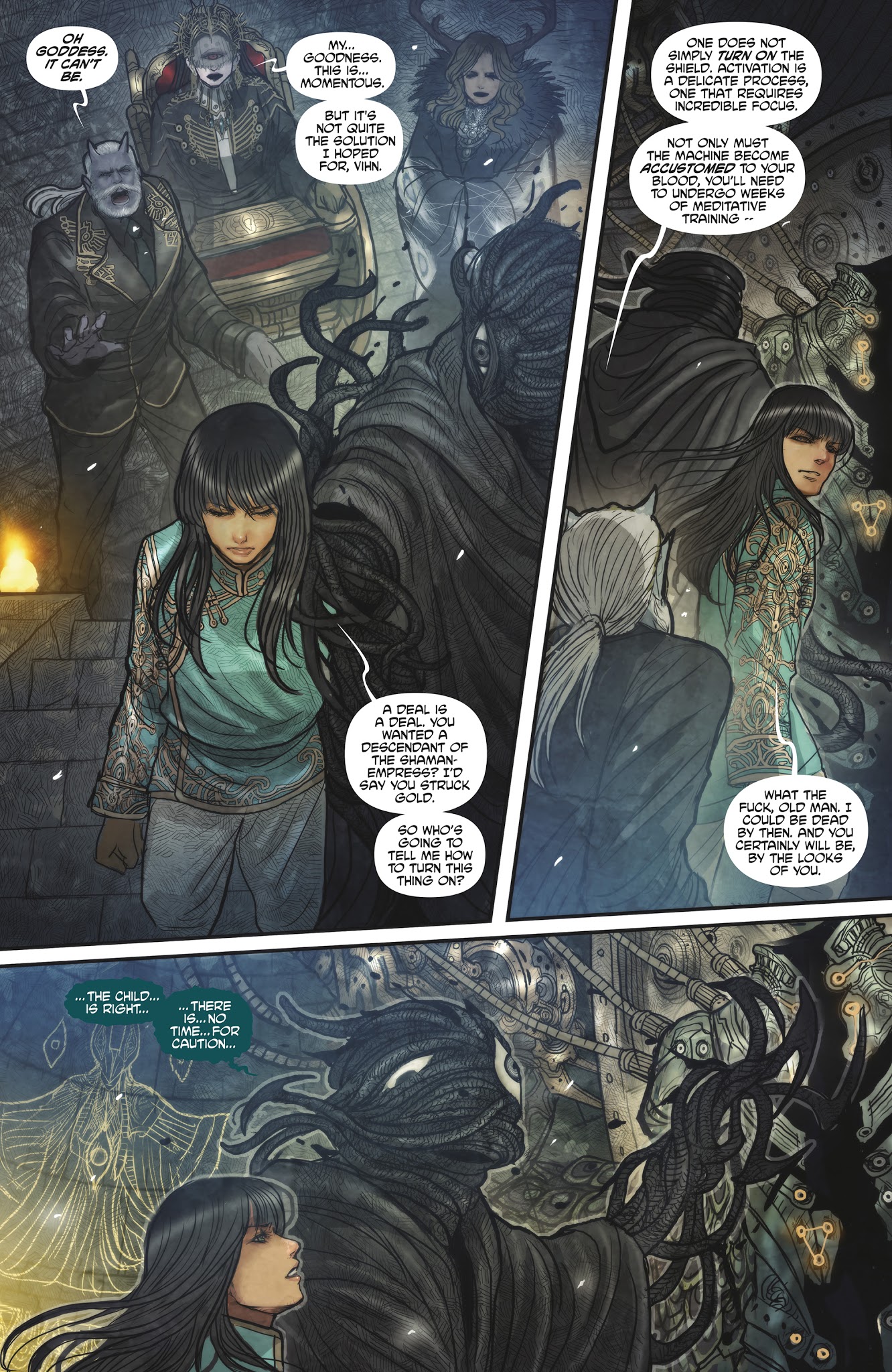 Read online Monstress comic -  Issue #14 - 19