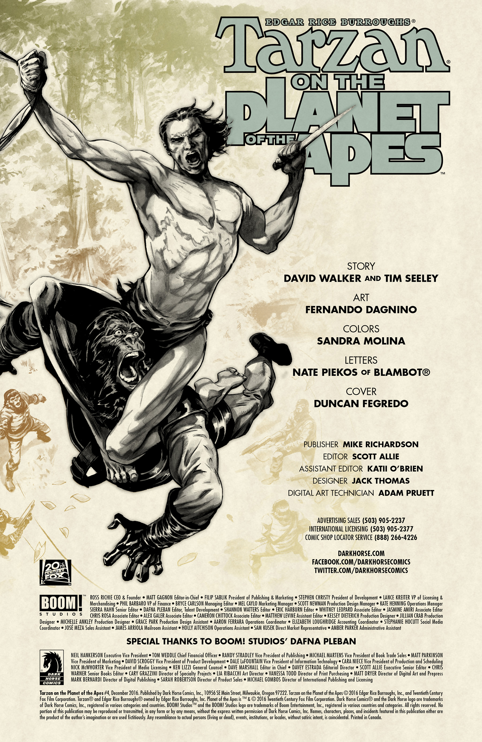Read online Tarzan On the Planet of the Apes comic -  Issue #4 - 2