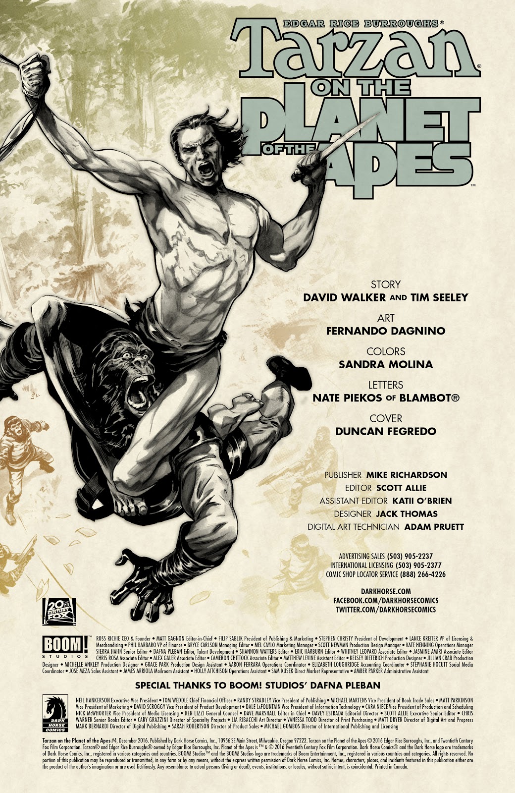 Tarzan On the Planet of the Apes Issue #4 #4 - English 2