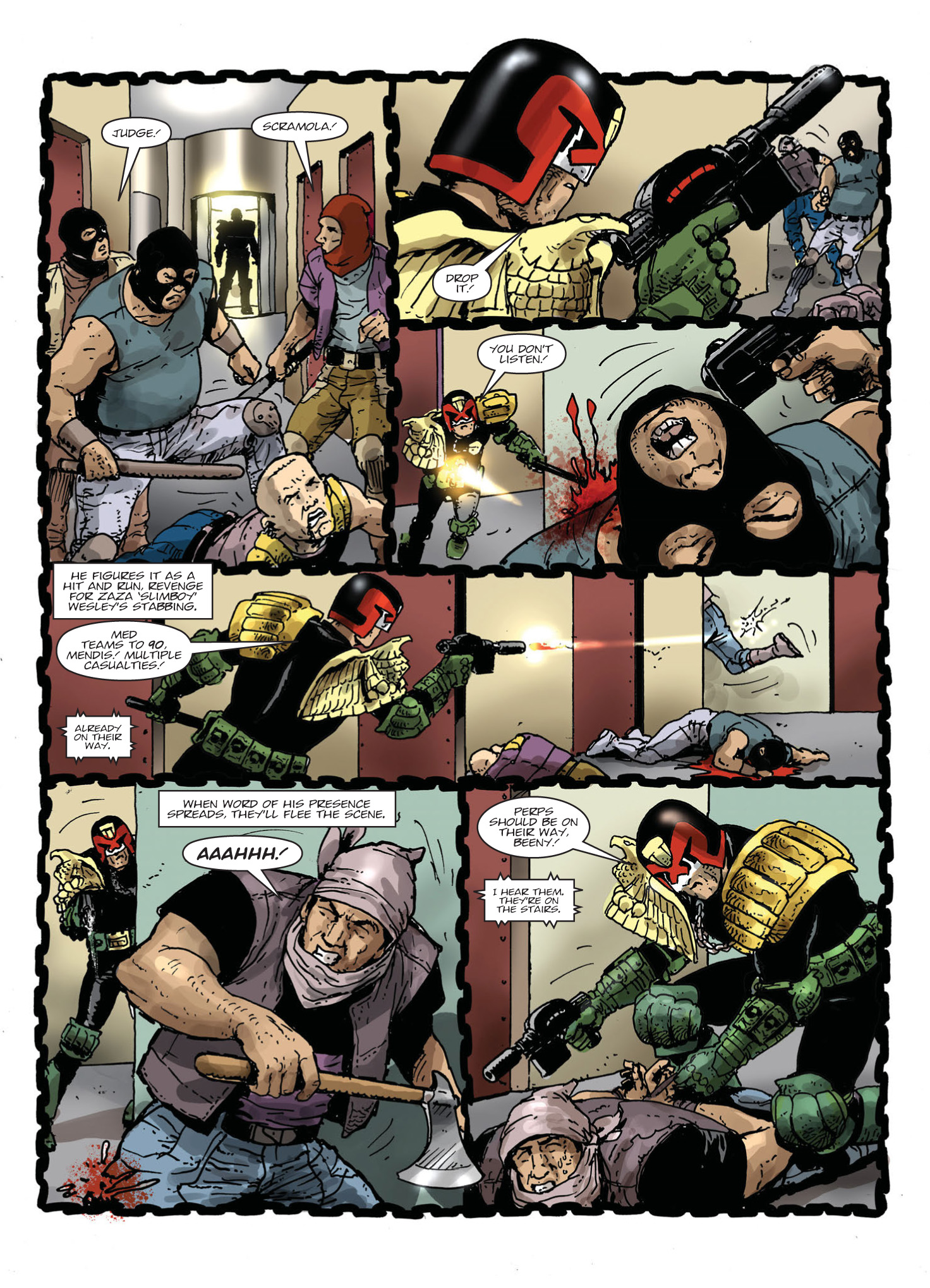 Read online Judge Dredd Megazine (Vol. 5) comic -  Issue #396 - 84