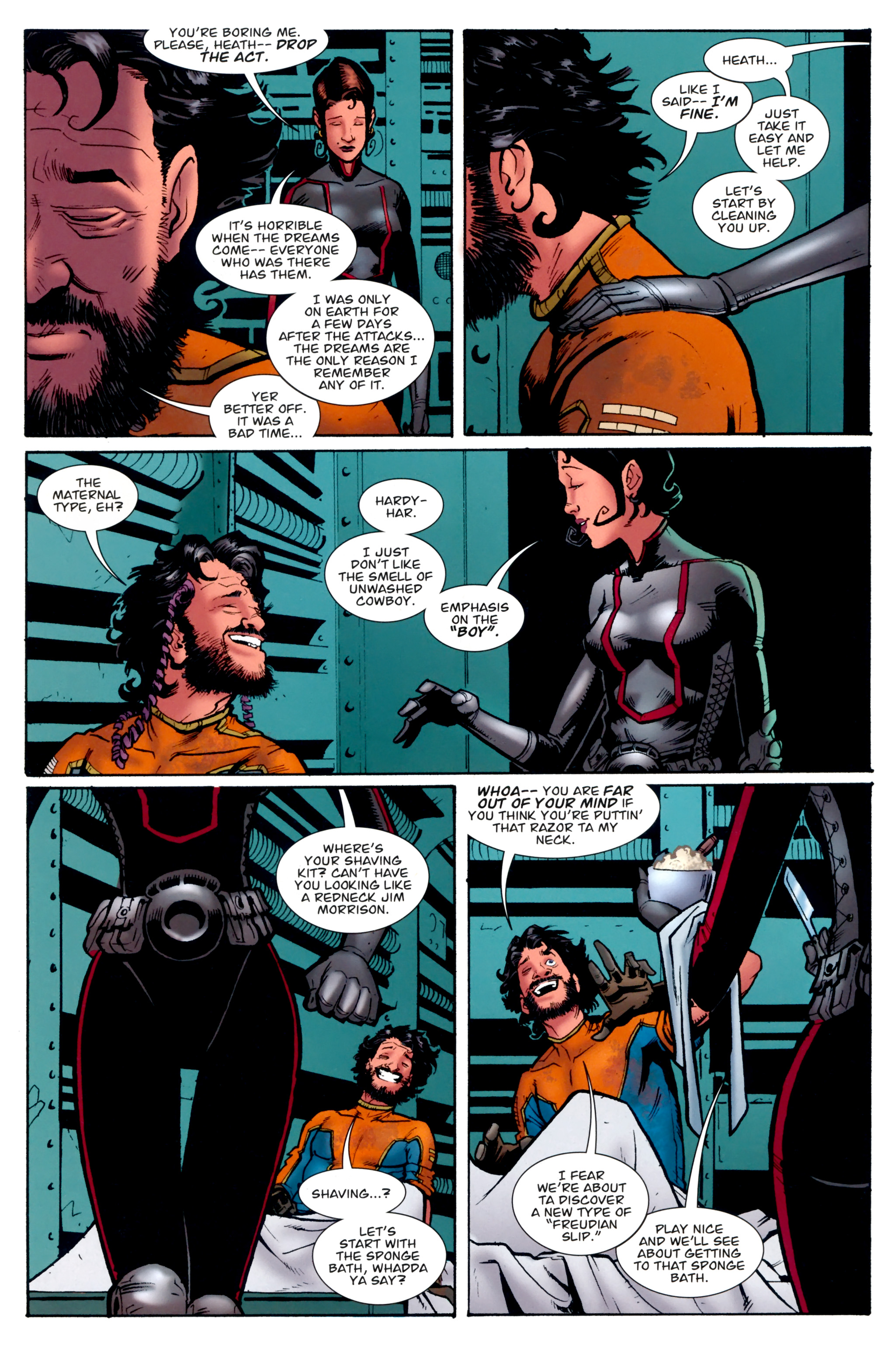 Read online Fear Agent comic -  Issue #8 - 12