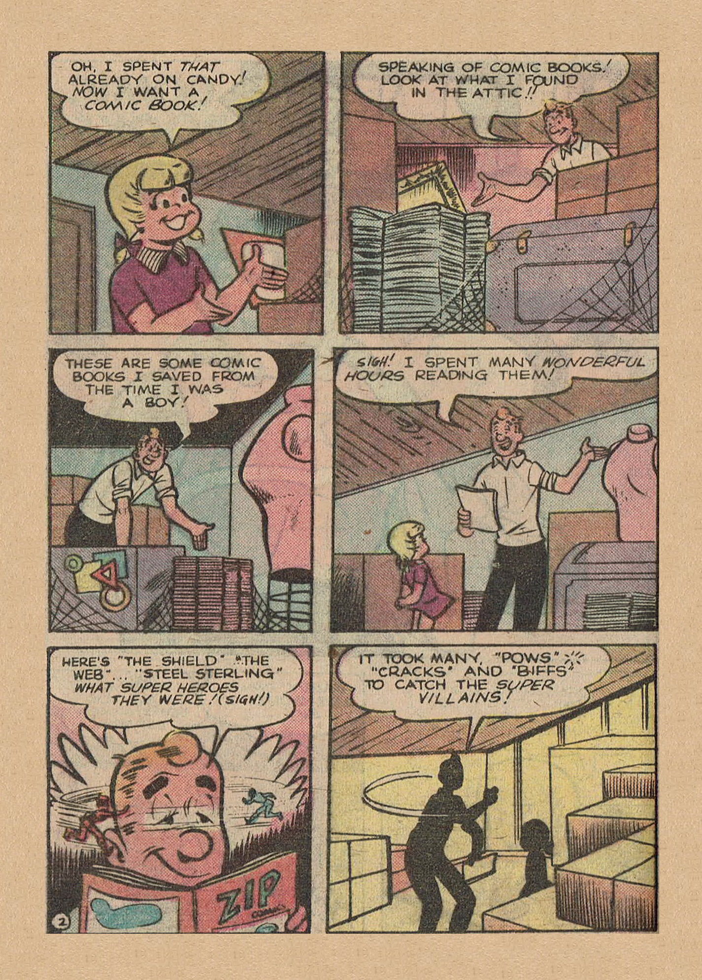Read online Archie Digest Magazine comic -  Issue #38 - 68