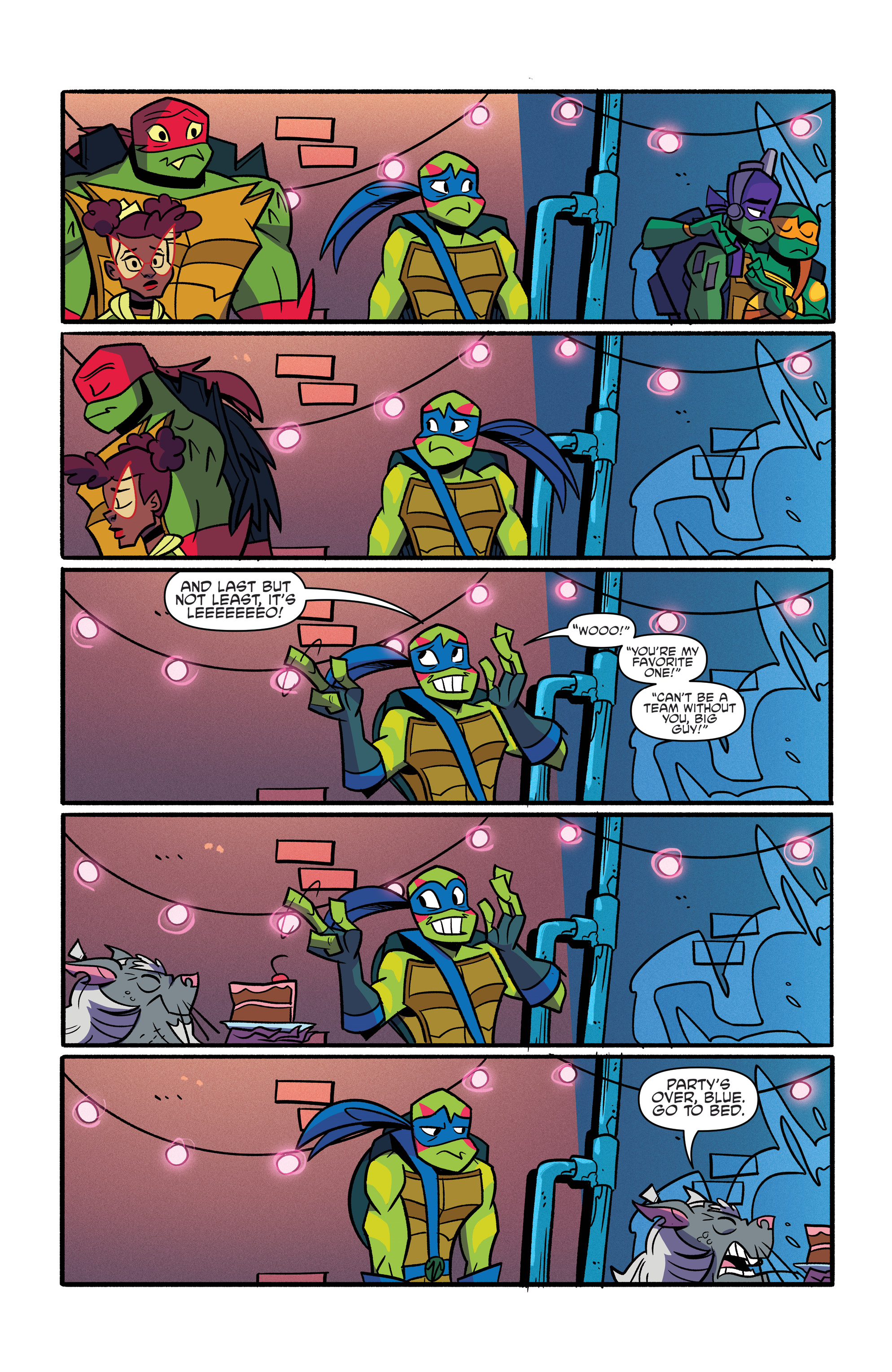 Read online Rise of the Teenage Mutant Ninja Turtles: Sound Off! comic -  Issue #2 - 9
