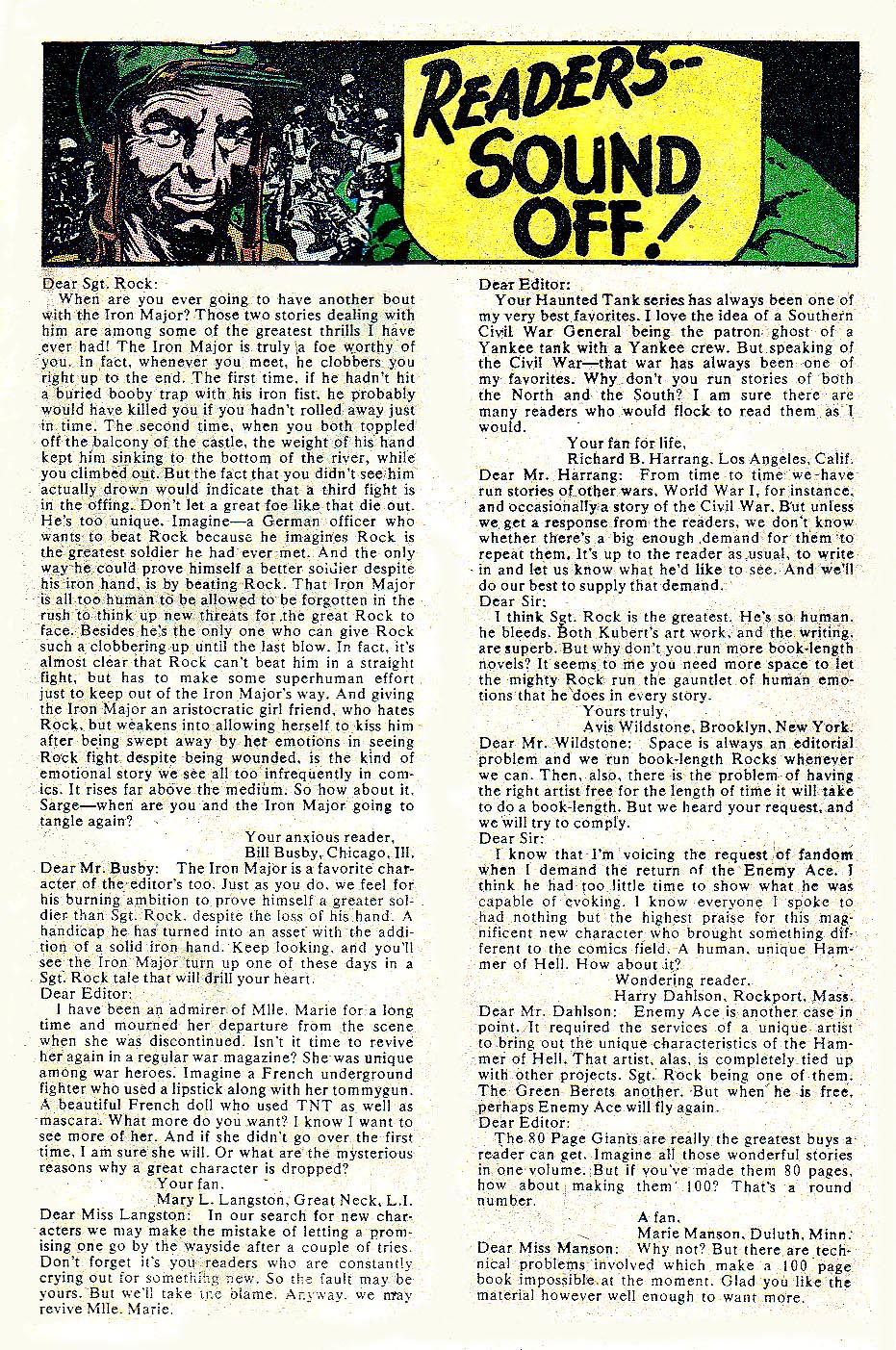 Read online Our Army at War (1952) comic -  Issue #178 - 19