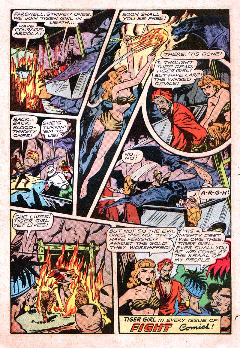 Read online Fight Comics comic -  Issue #52 - 12