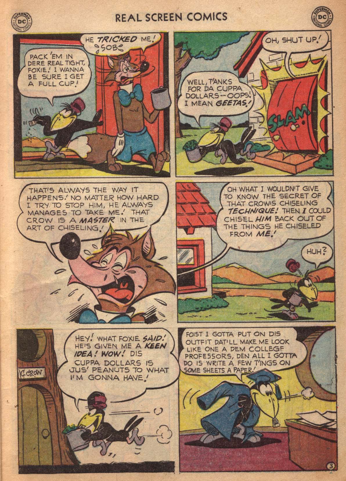 Read online Real Screen Comics comic -  Issue #42 - 4