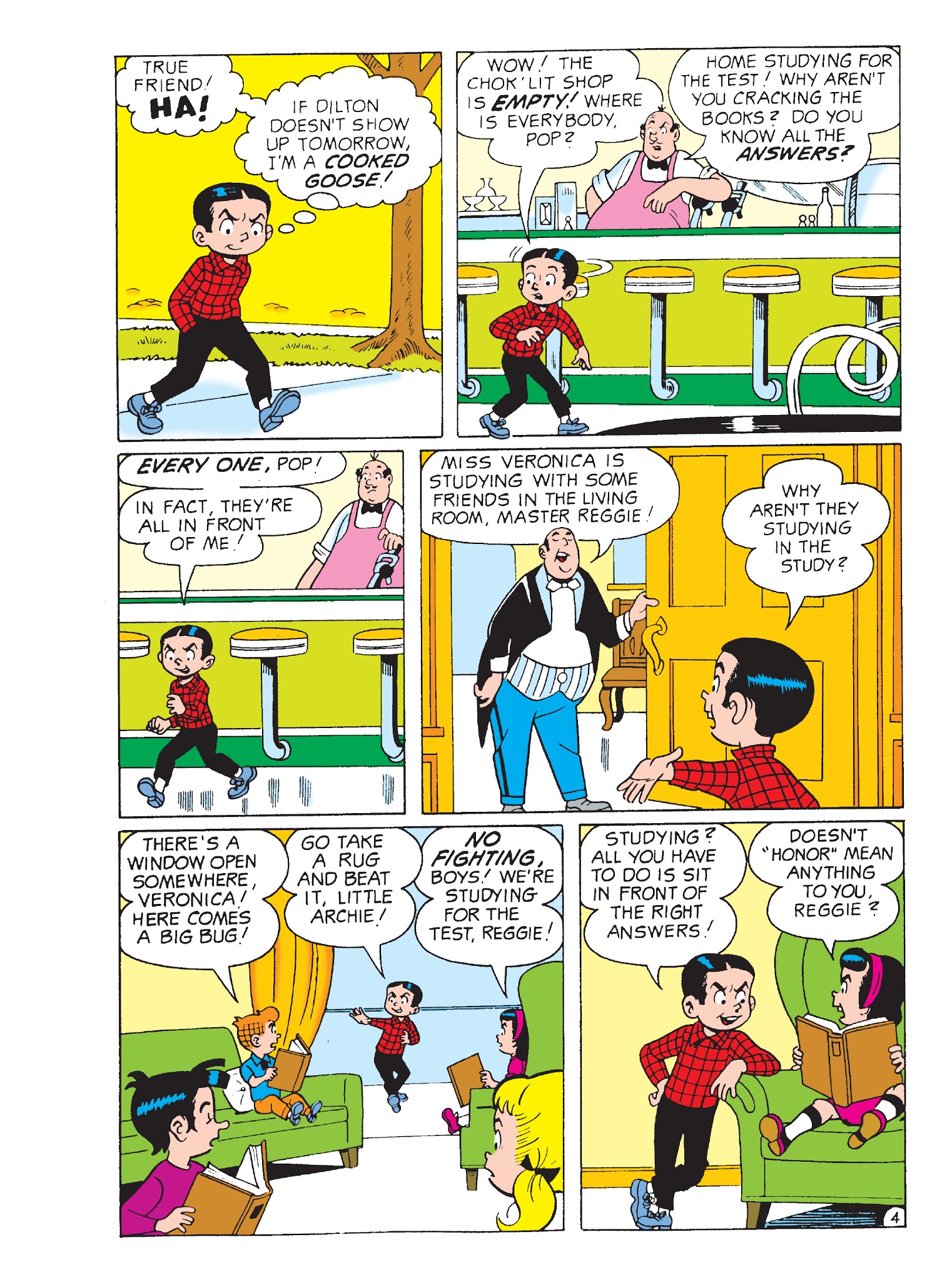 Read online Archie's Funhouse Double Digest comic -  Issue #20 - 224