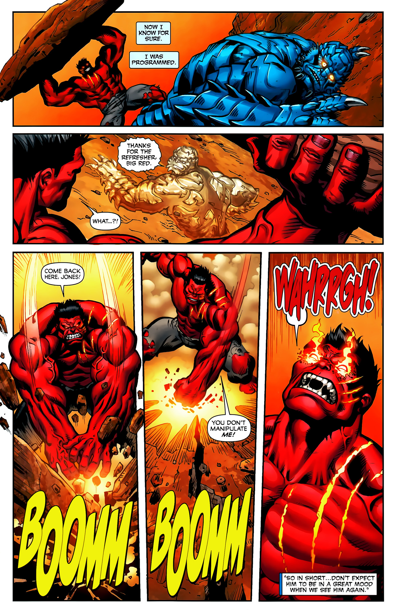 Read online Fall of the Hulks: Red Hulk comic -  Issue #3 - 10