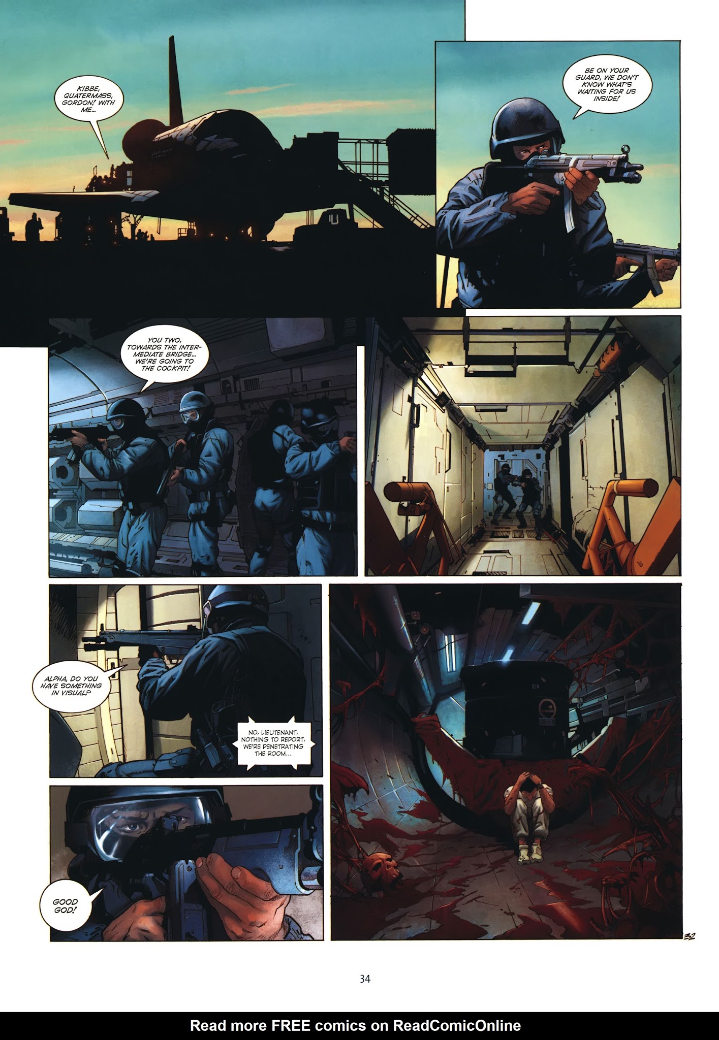 Read online Prometheus comic -  Issue #1 - 33