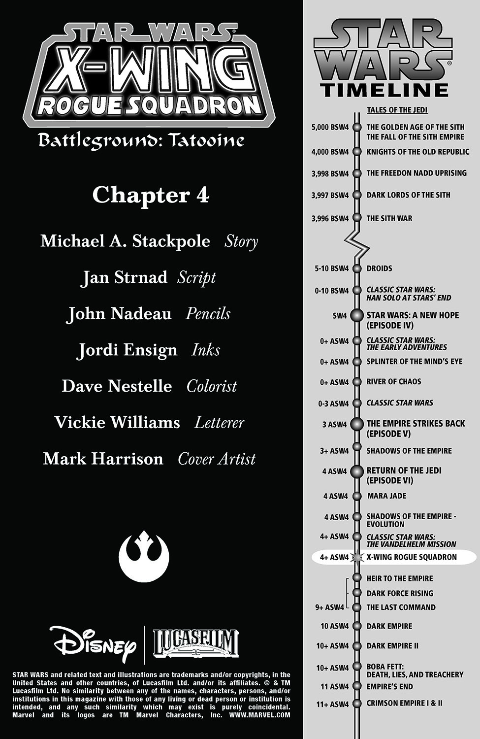 Read online Star Wars: X-Wing Rogue Squadron comic -  Issue #12 - 2