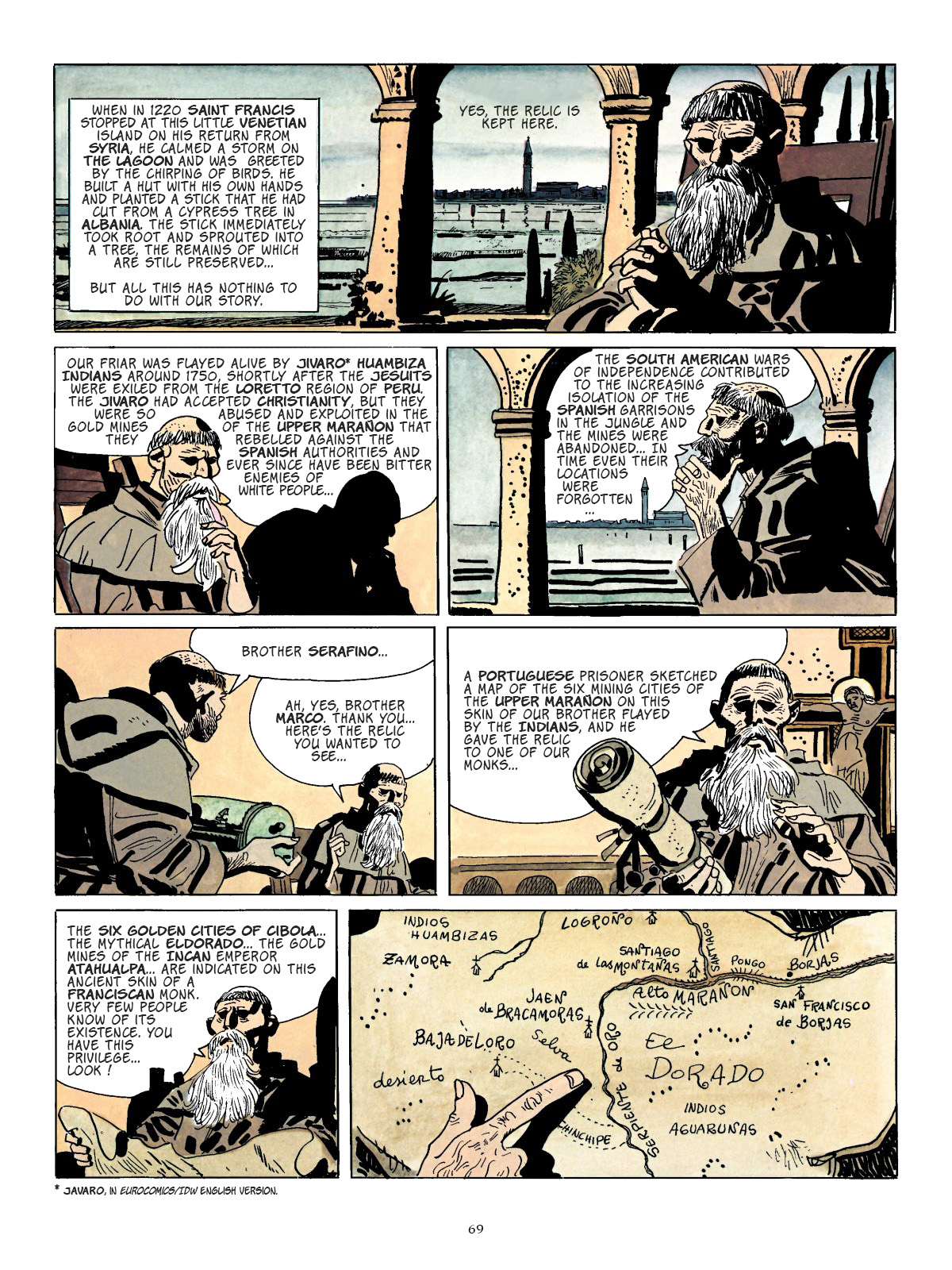 Read online Corto Maltese comic -  Issue # TPB 6 - 64