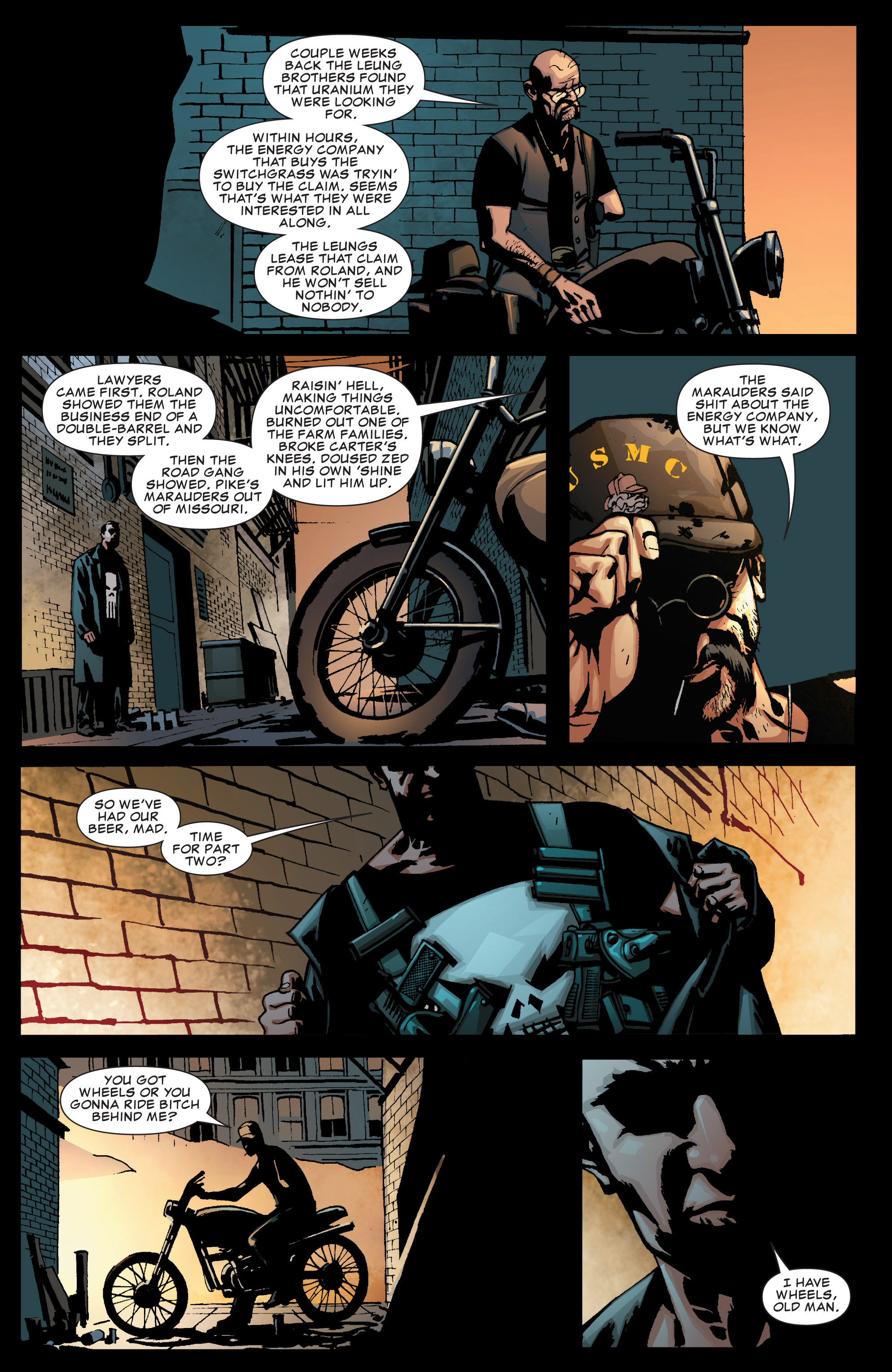 Read online Punisher Max: Hot Rods of Death comic -  Issue # Full - 12