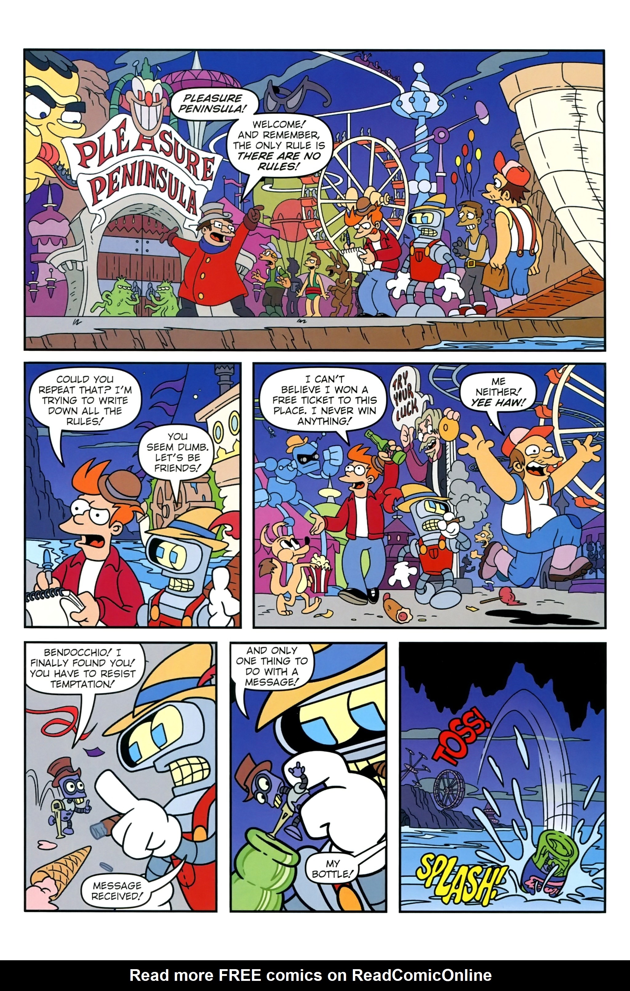 Read online Futurama Comics comic -  Issue # Annual 1 - 36