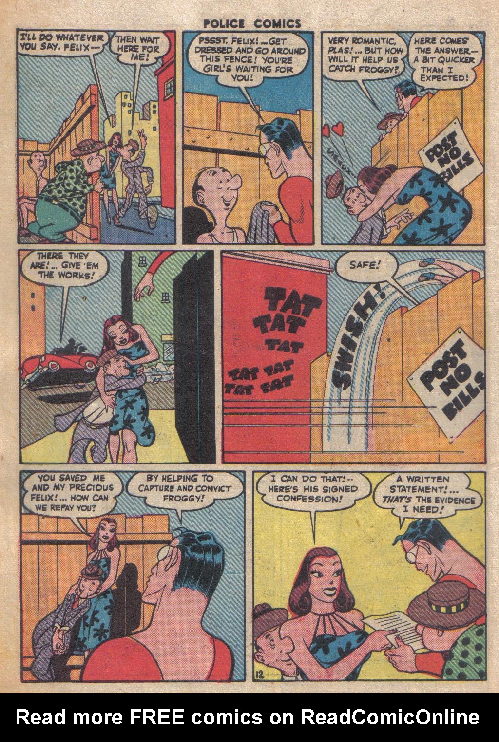 Read online Police Comics comic -  Issue #35 - 15