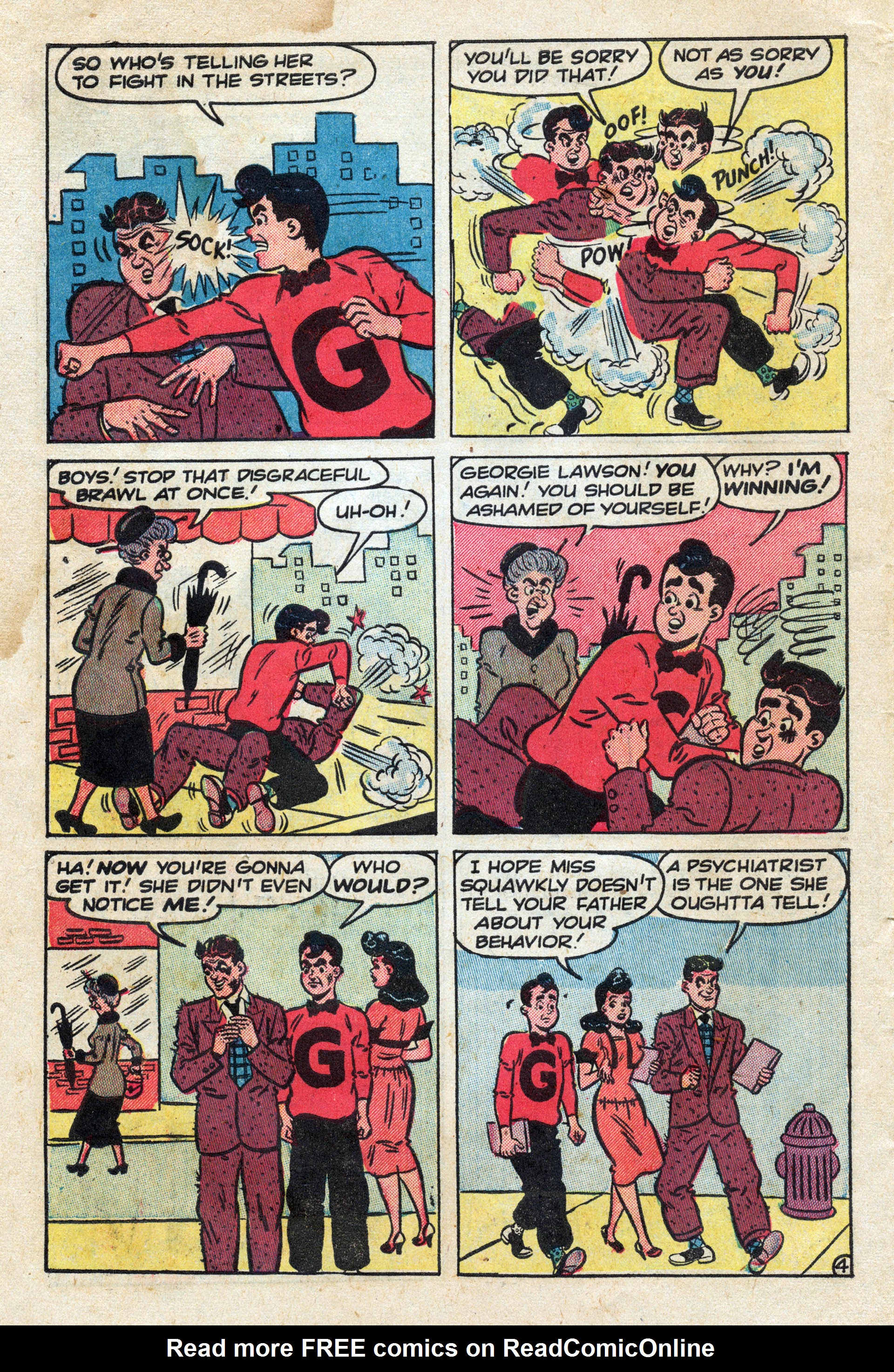 Read online Georgie Comics (1949) comic -  Issue #33 - 6