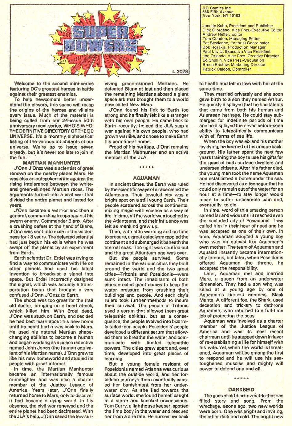 Read online Super Powers (1985) comic -  Issue #1 - 25