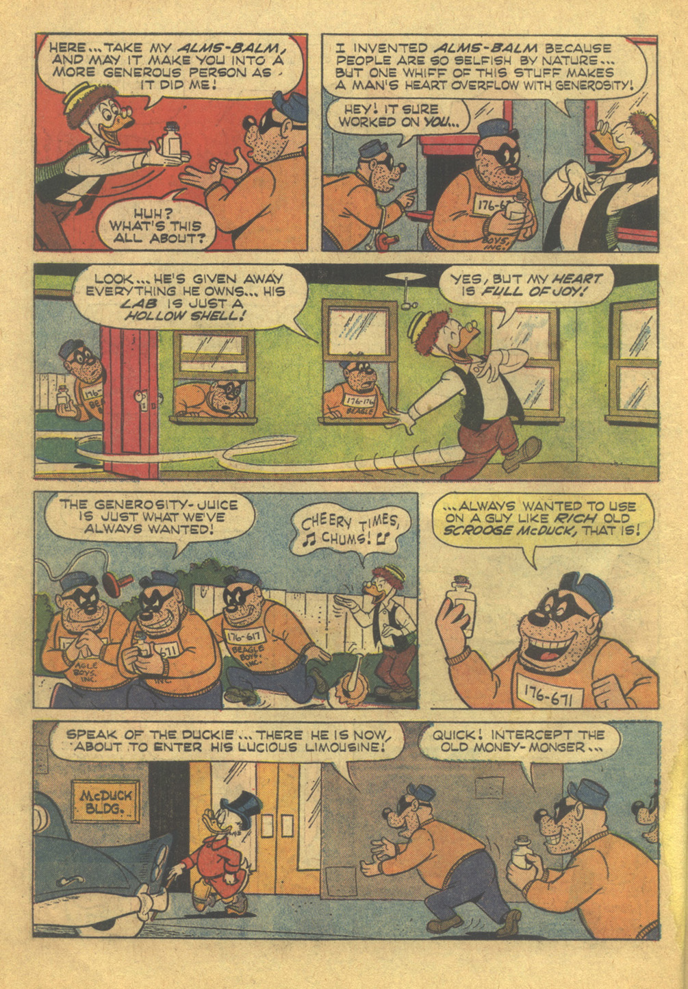 Read online Walt Disney THE BEAGLE BOYS comic -  Issue #5 - 6