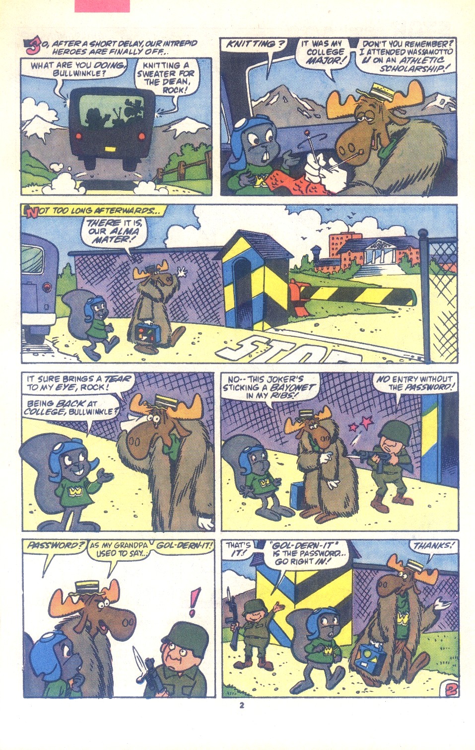 Read online Bullwinkle and Rocky comic -  Issue #7 - 4