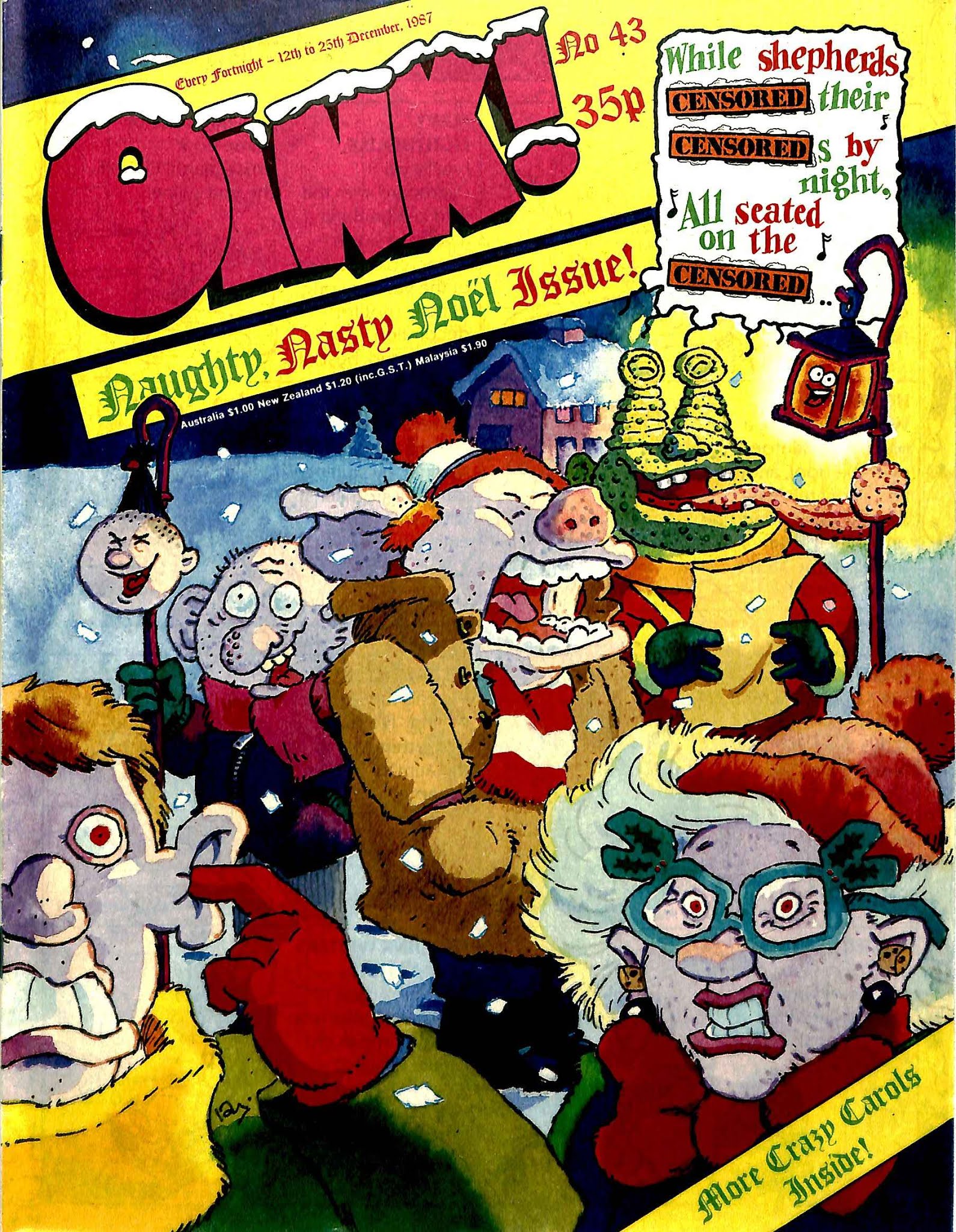 Read online Oink! comic -  Issue #43 - 1