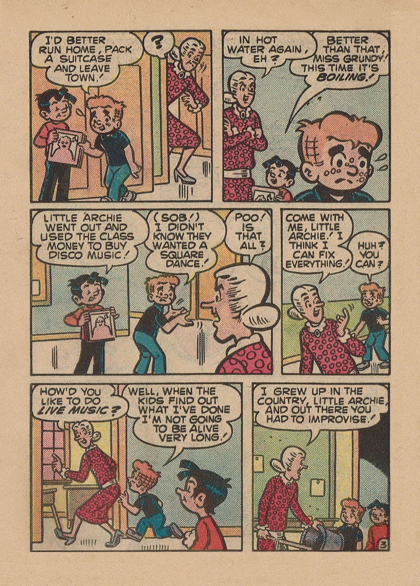 Read online Archie Digest Magazine comic -  Issue #72 - 107