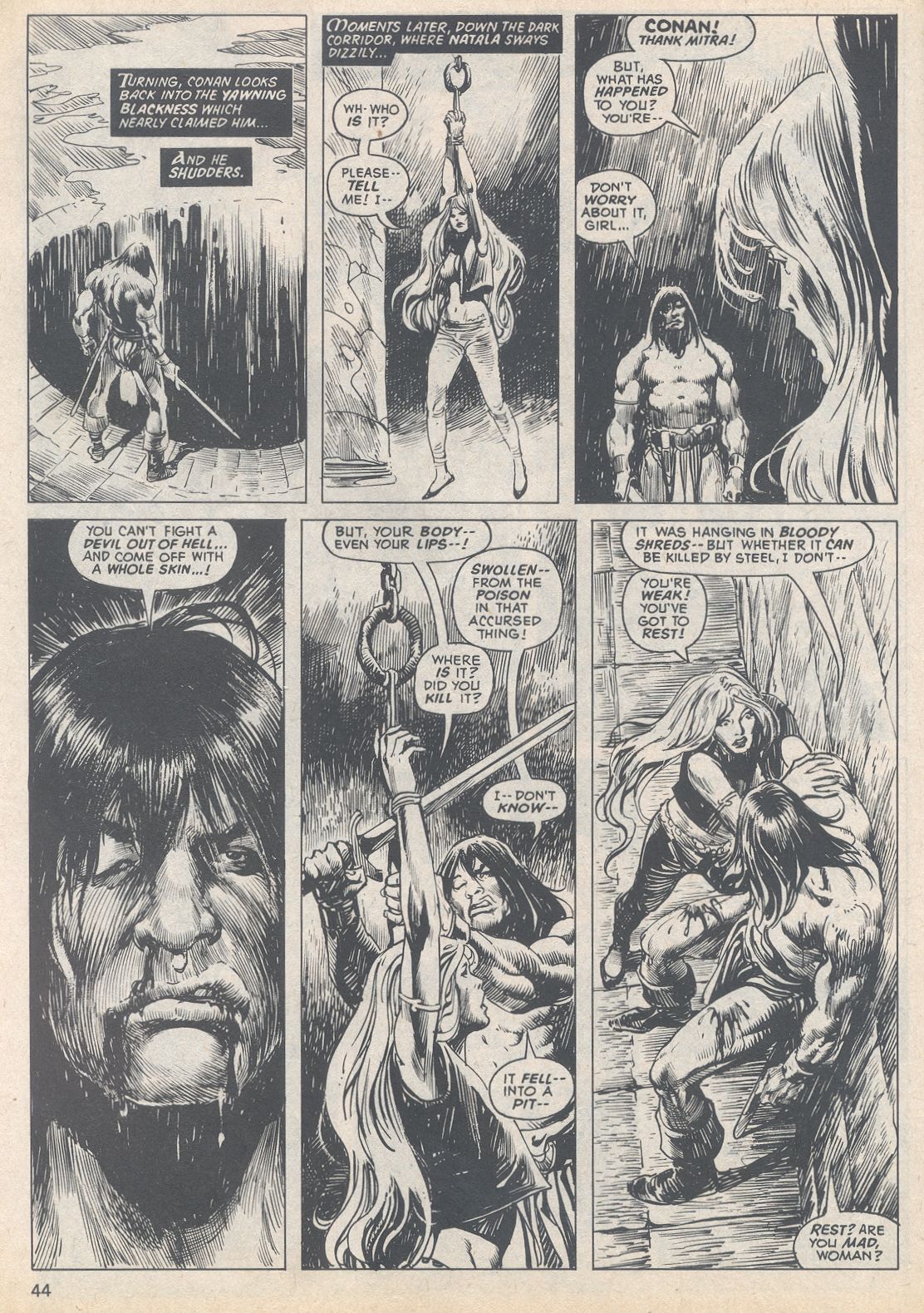 The Savage Sword Of Conan issue 20 - Page 44
