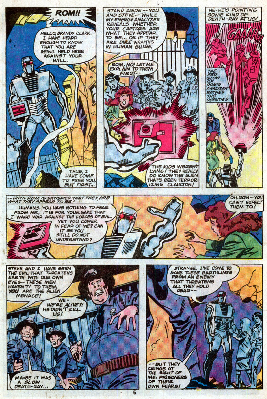 Read online ROM (1979) comic -  Issue #10 - 5