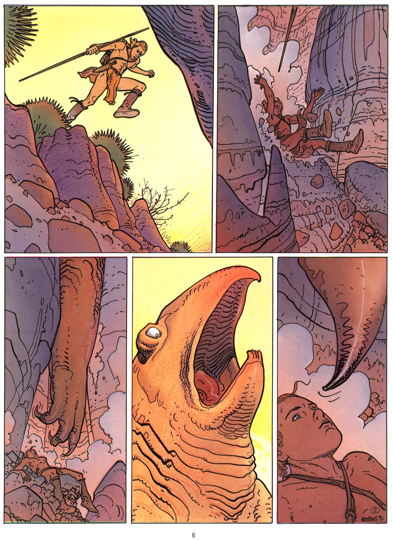 Read online Epic Graphic Novel: Moebius comic -  Issue # TPB 9 - 8