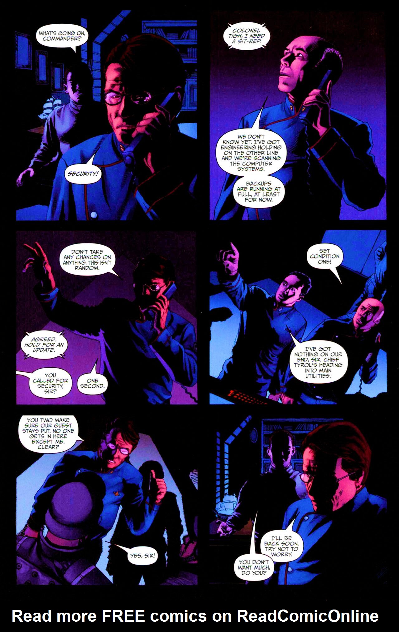 Read online Battlestar Galactica: Season Zero comic -  Issue #8 - 21