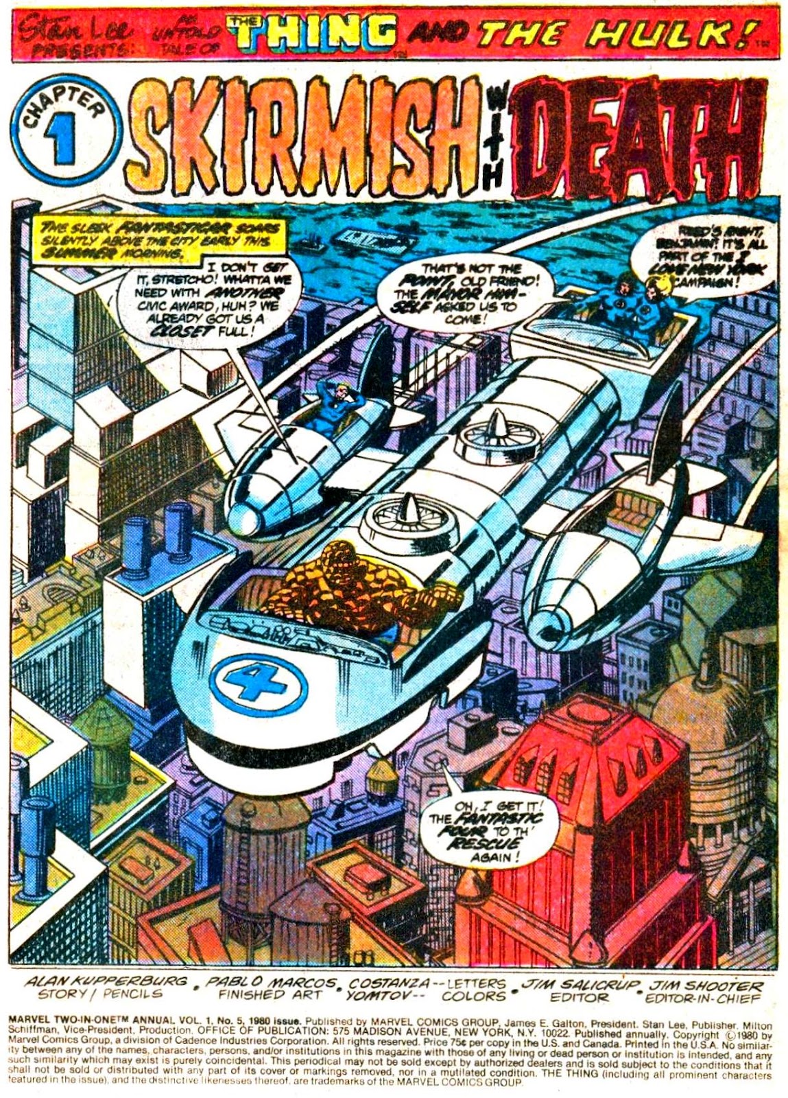 Marvel Two-In-One (1974) issue Annual 5 - Page 3
