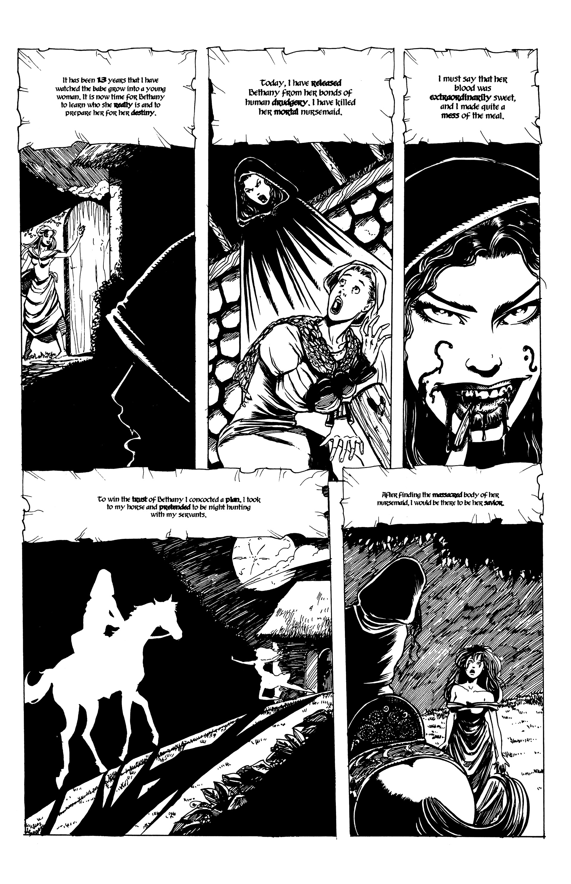 Read online Bethany the Vampfire comic -  Issue #0 - 19